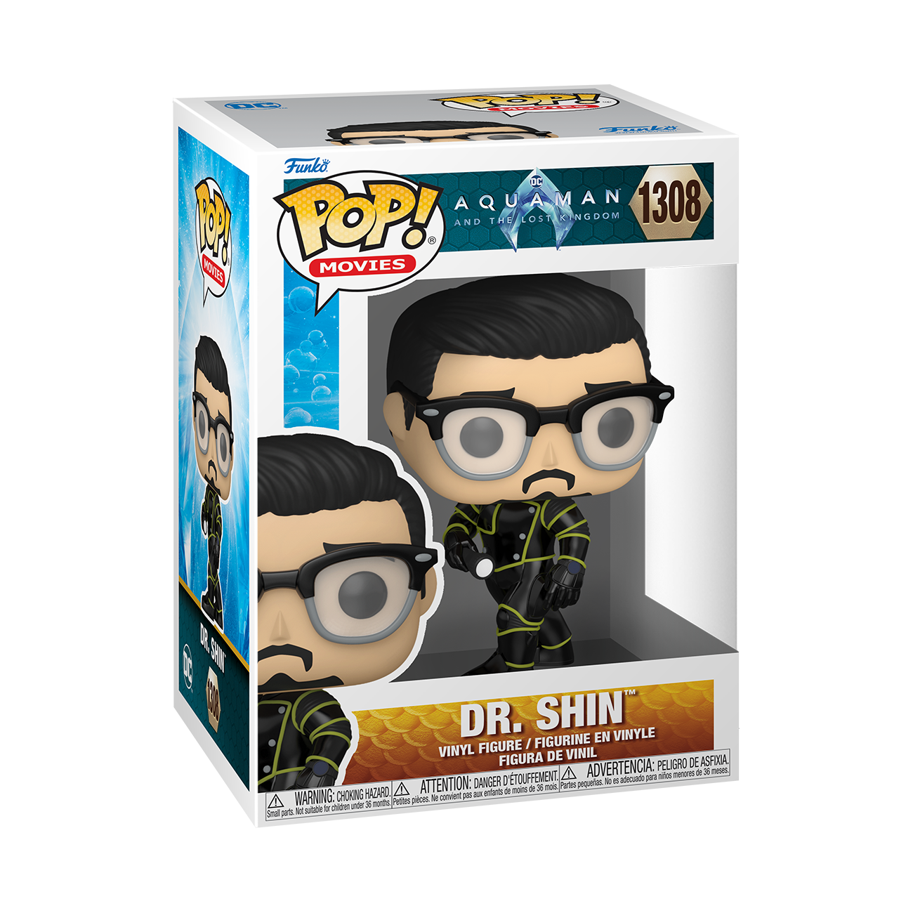 Funko POP! Movies: Aquaman and The Lost Kingdom Dr. Shin 4-in Vinyl Figure