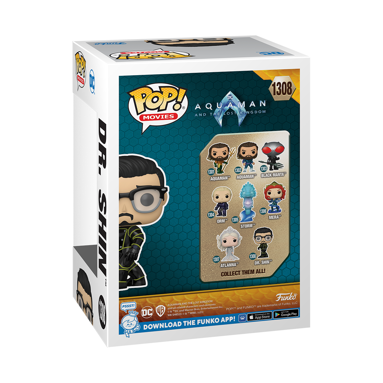 Funko POP! Movies: Aquaman and The Lost Kingdom Dr. Shin 4-in Vinyl Figure
