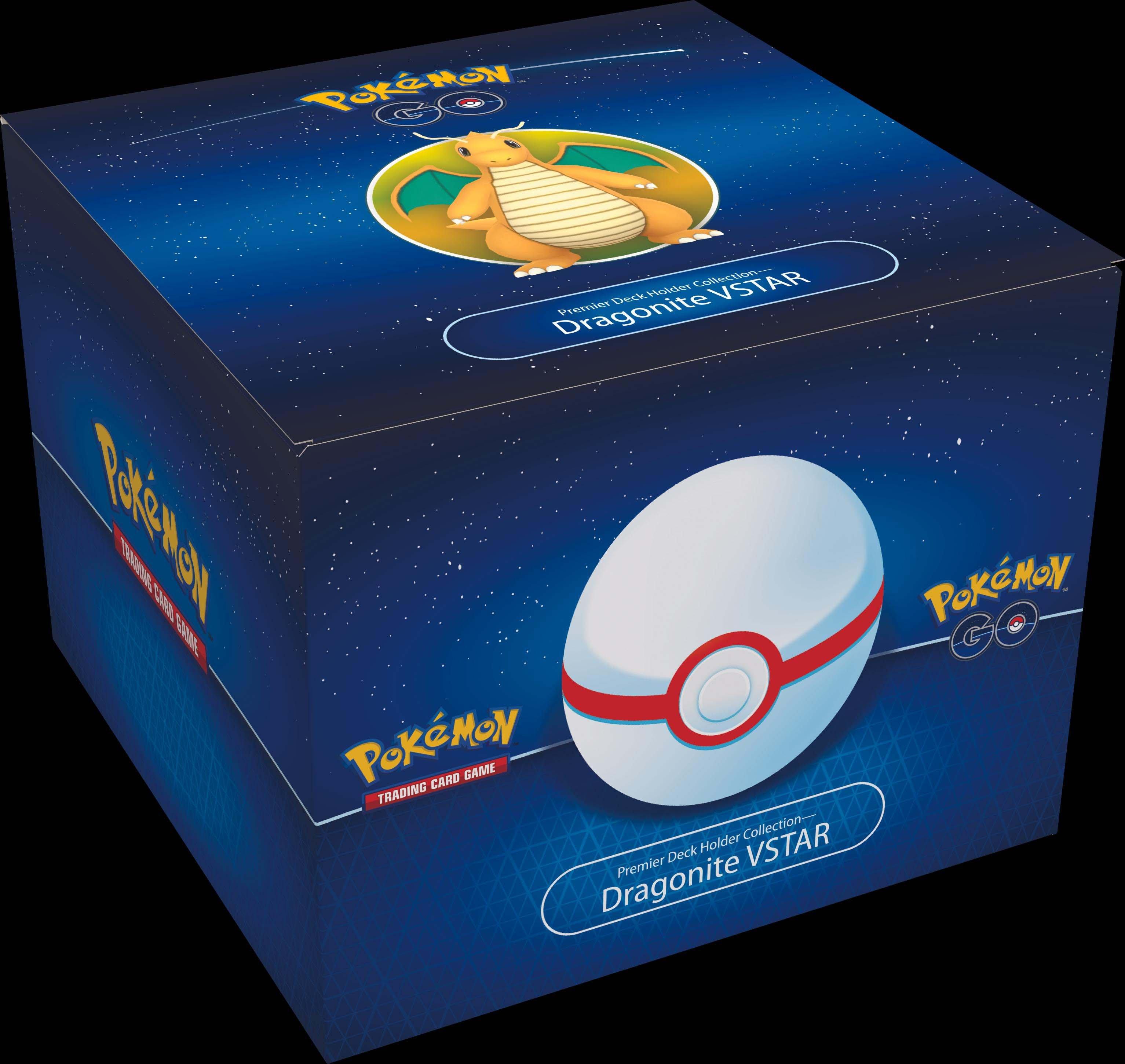 Pokemon Go Premier Deck Holder Collection Dragonite VSTAR Box