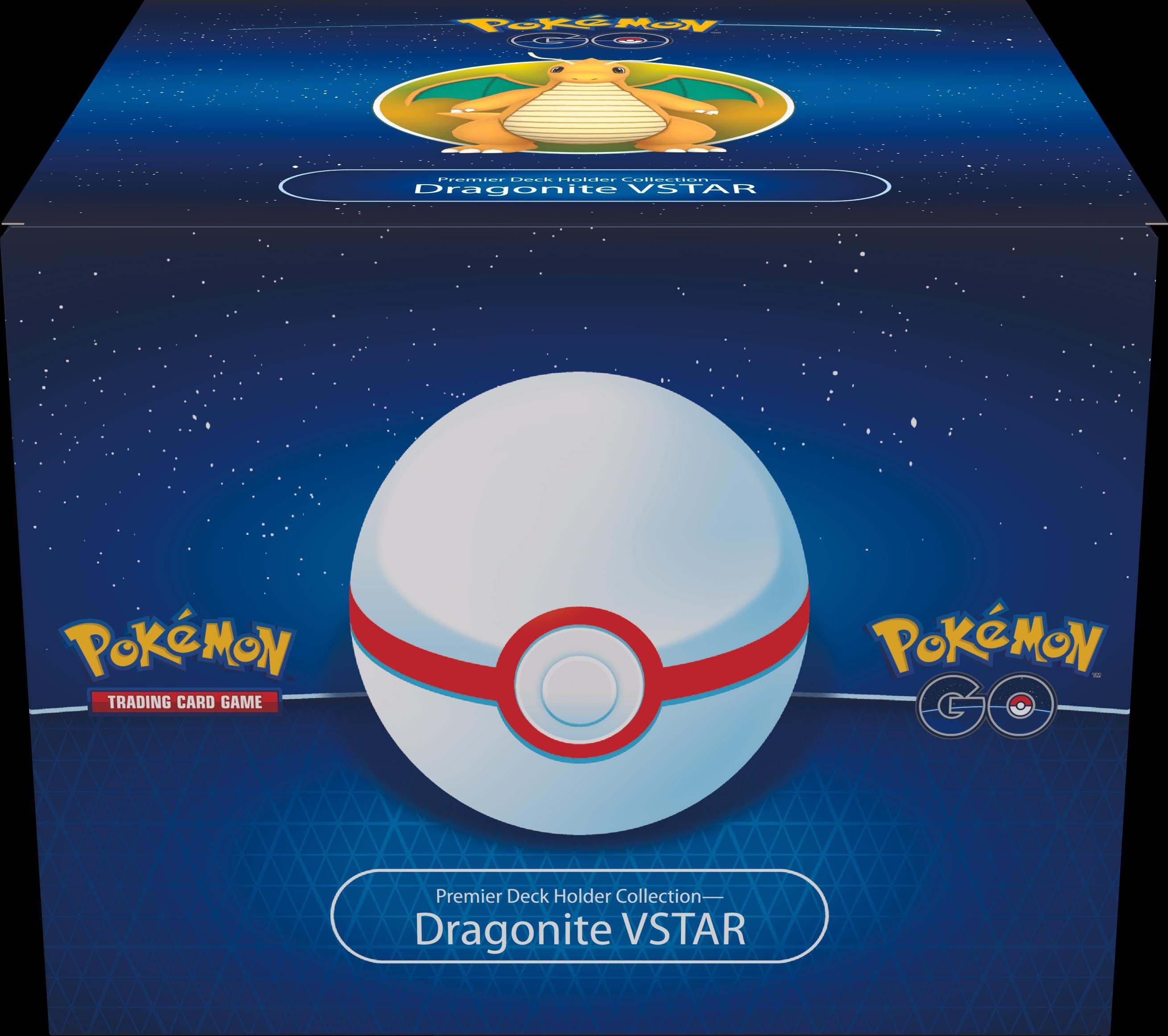 Pokemon Trading Card Game: Pokemon GO Premier Deck Holder Collection -  Dragonite VSTAR