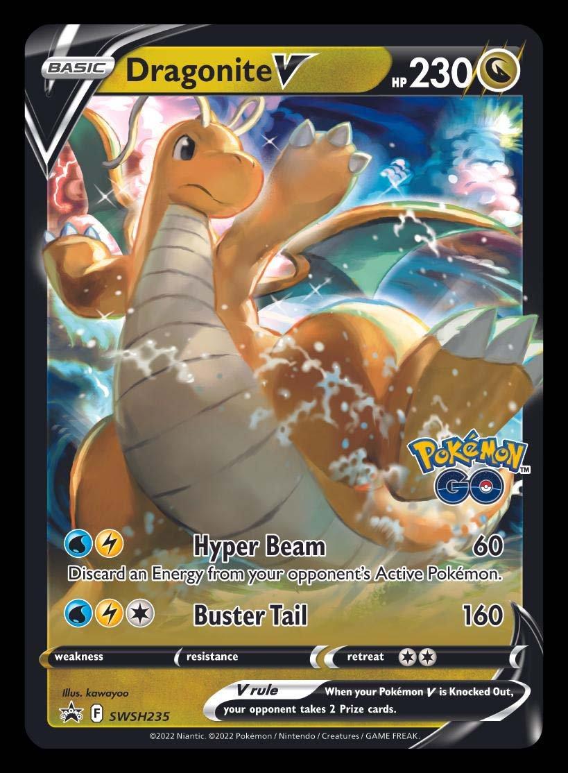 Charizard, Dragonite VSTAR, Mewtwo V Secret Rare, Kanto Starters Revealed  from Pokemon GO Set! 