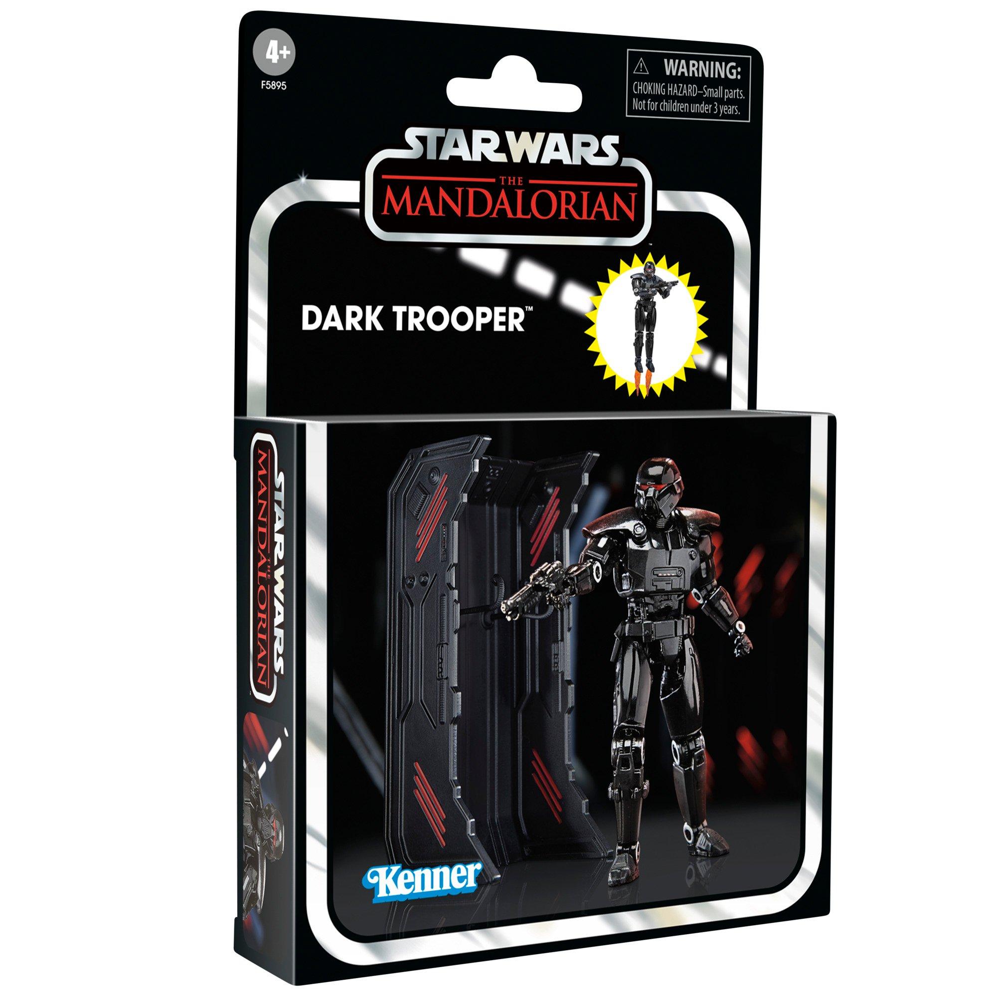 list item 8 of 19 Hasbro Star Wars: The Vintage Collection The Mandalorian Dark Trooper 3.75-in Action Figure