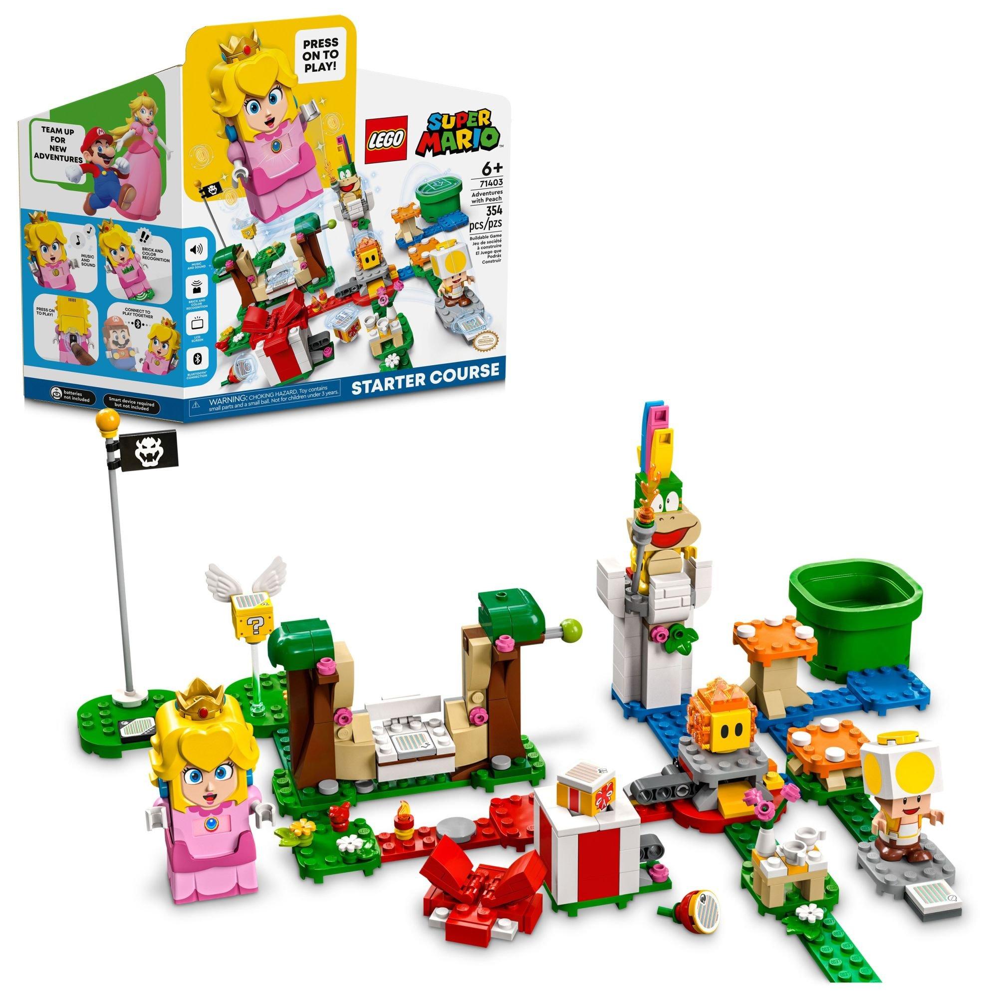 list item 1 of 6 LEGO Super Mario Adventures with Peach Starter Course 74103 Building Kit