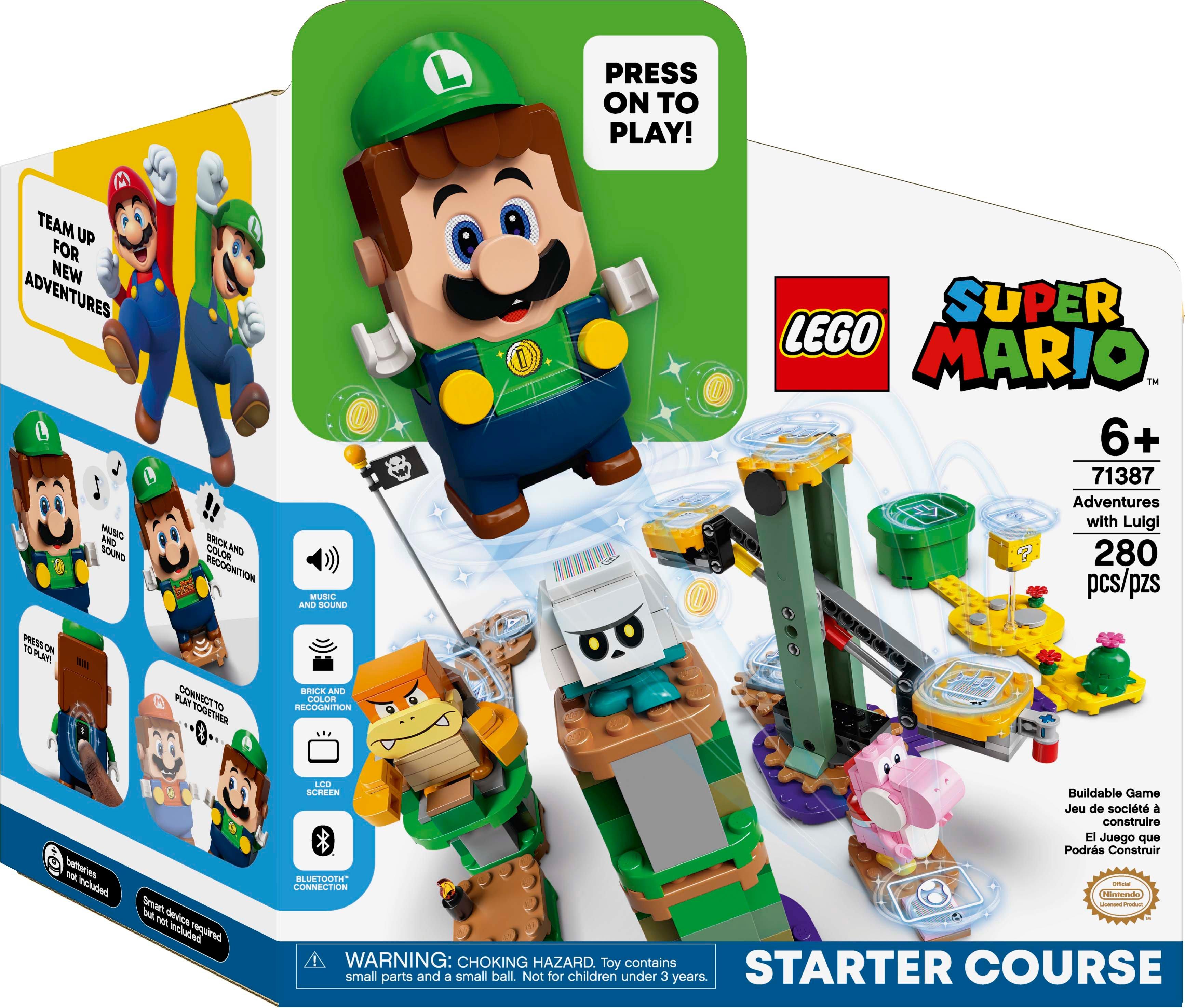 LEGO Super Mario Adventures with Luigi Starter Course 71387 Building Kit