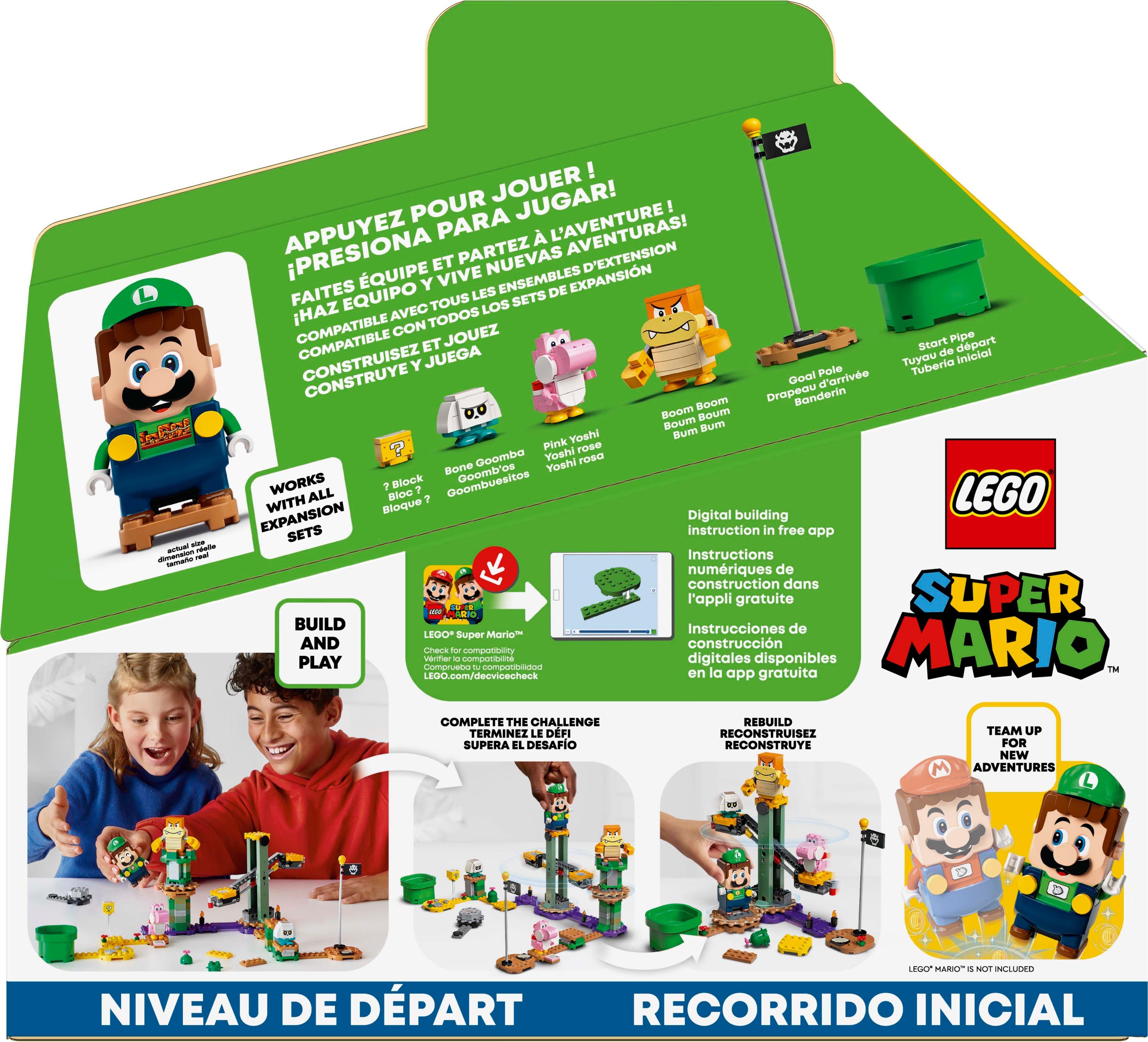 LEGO Super Mario Adventures with Luigi Starter Course 71387 Building Kit