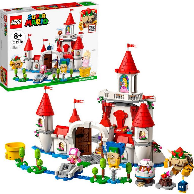 LEGO Peach's Castle Expansion Set Toy Building Kit 71408
