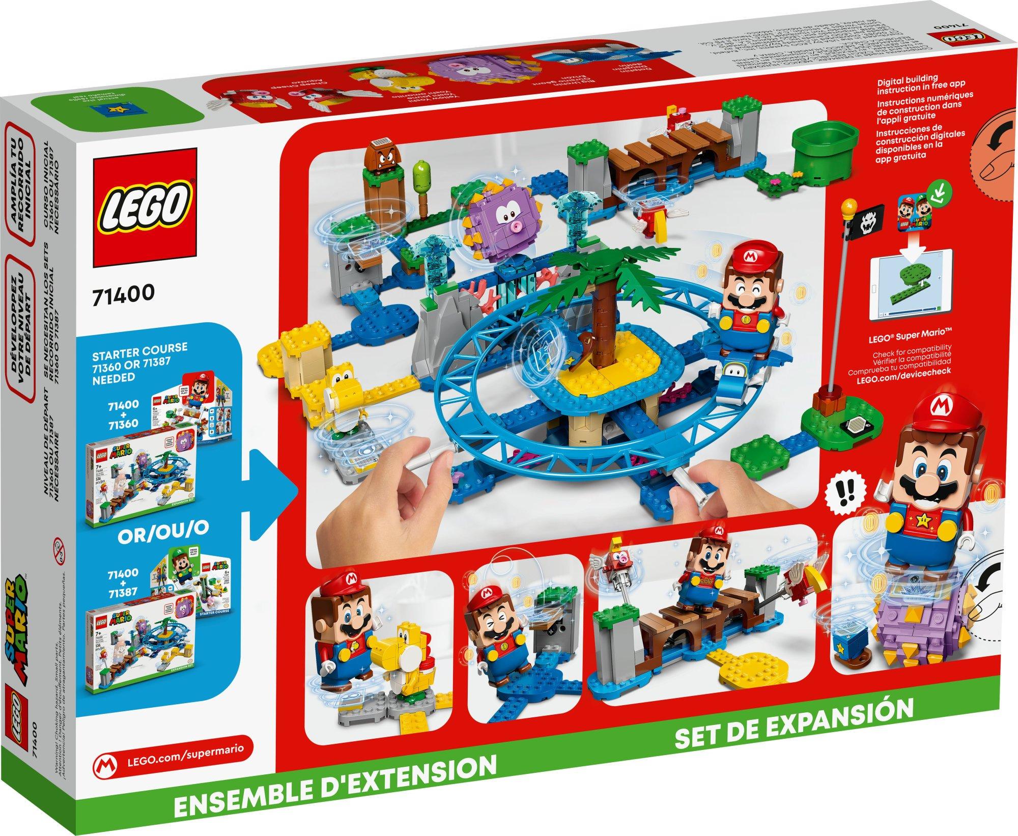 list item 3 of 6 LEGO Super Mario Big Urchin Beach Ride Expansion Set 71400