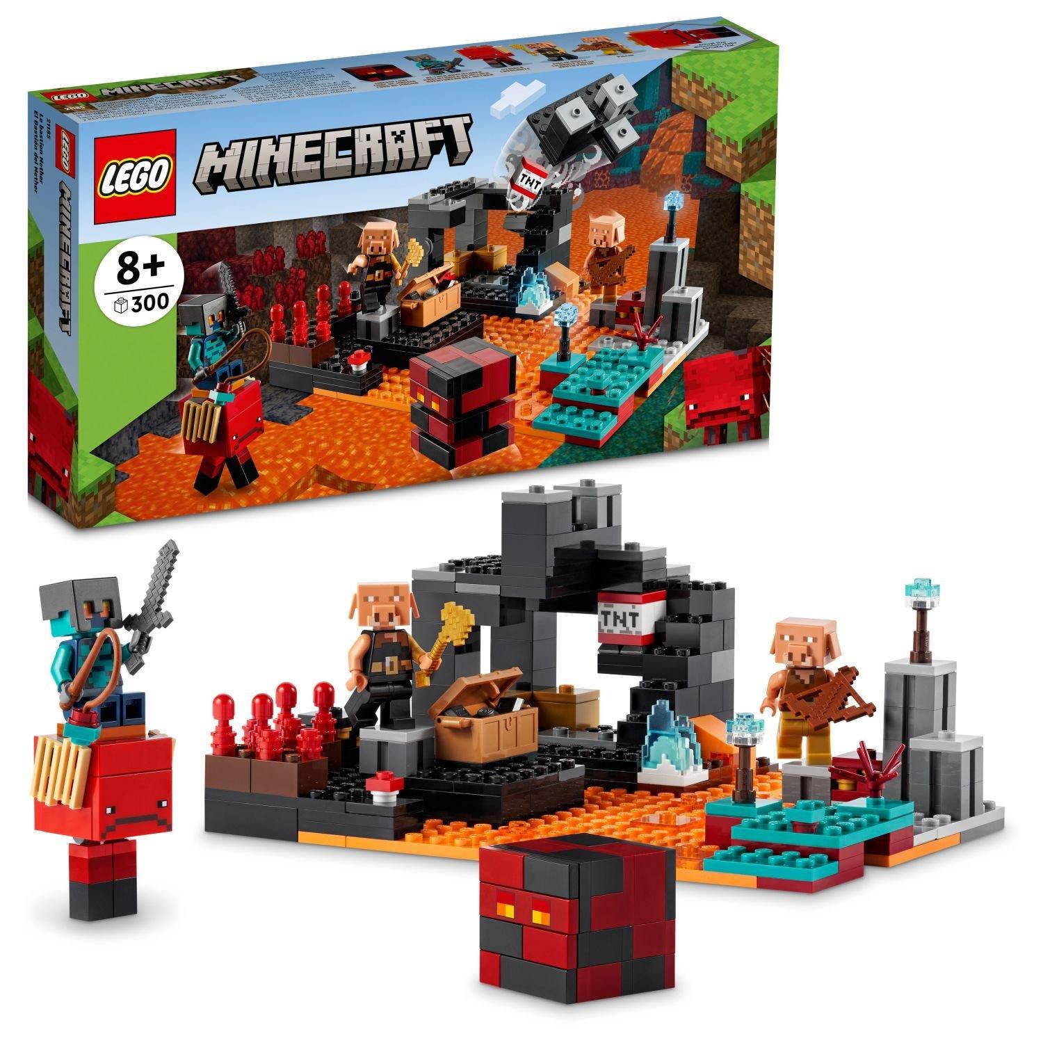 LEGO Minecraft The Nether Bastion 21185 Building Kit