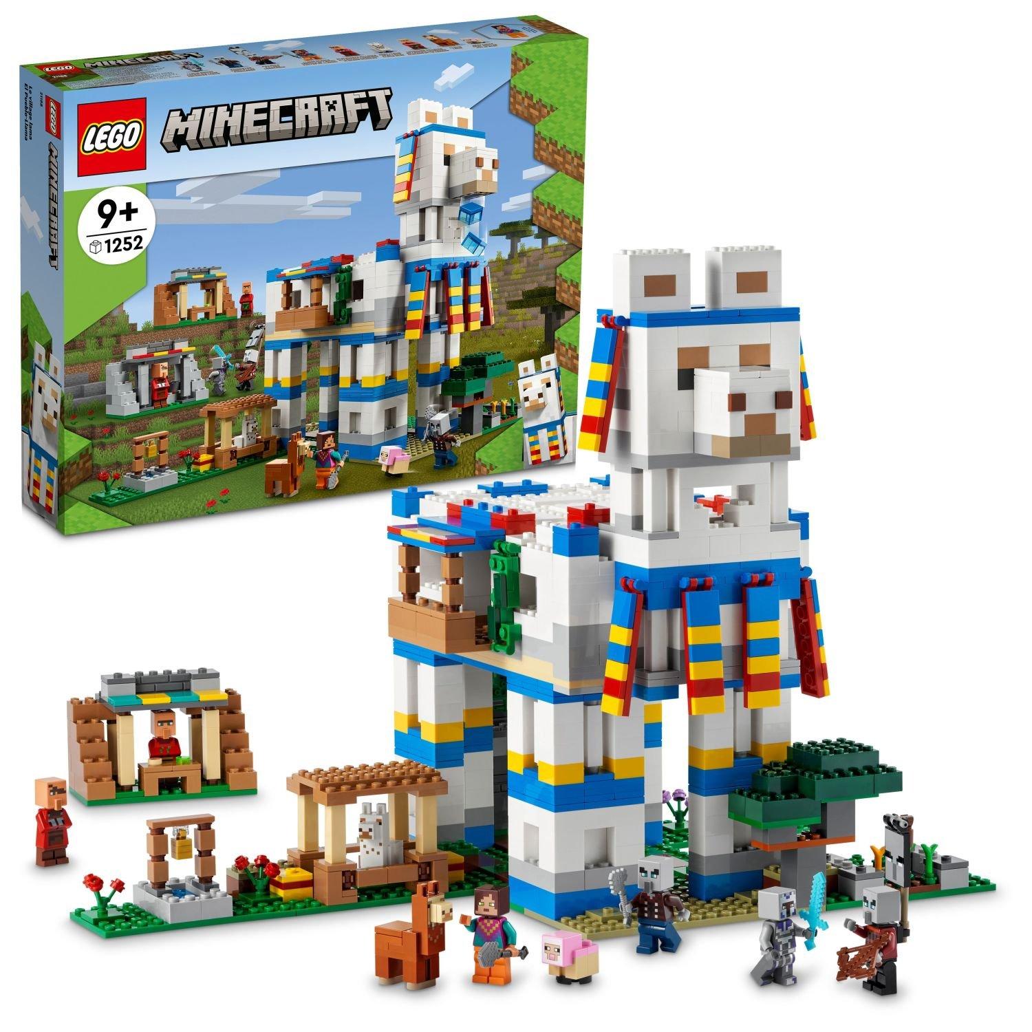 list item 1 of 7 LEGO Minecraft The Llama Village 21188 Building Kit