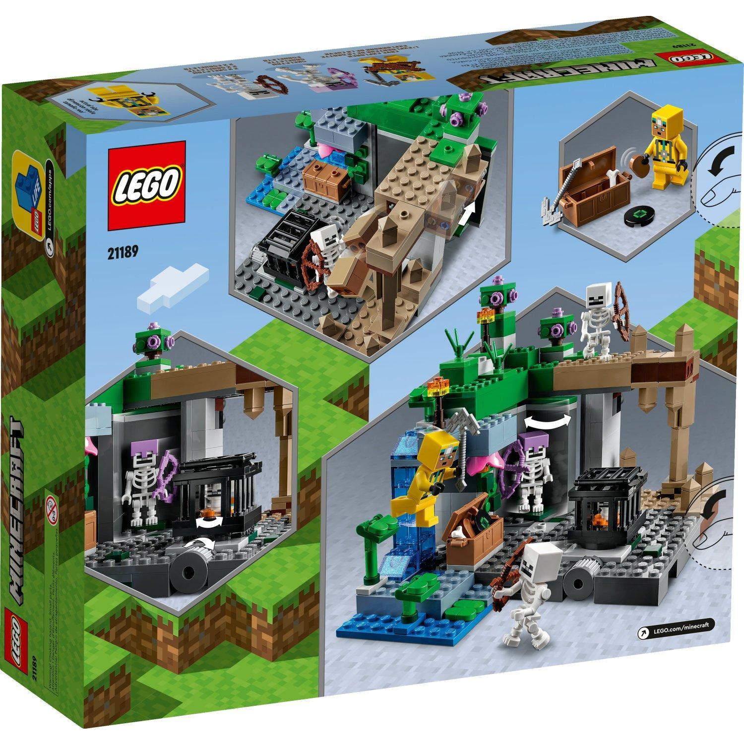 LEGO Minecraft The Skeleton Dungeon 21189 Building Kit