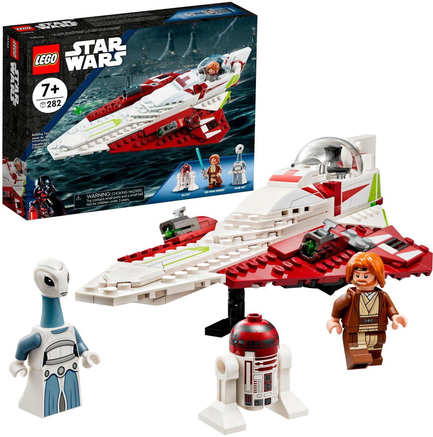 list item 1 of 6 LEGO Star Wars Obi Wan Kenobi's Jedi Starfighter 75333 Building Kit