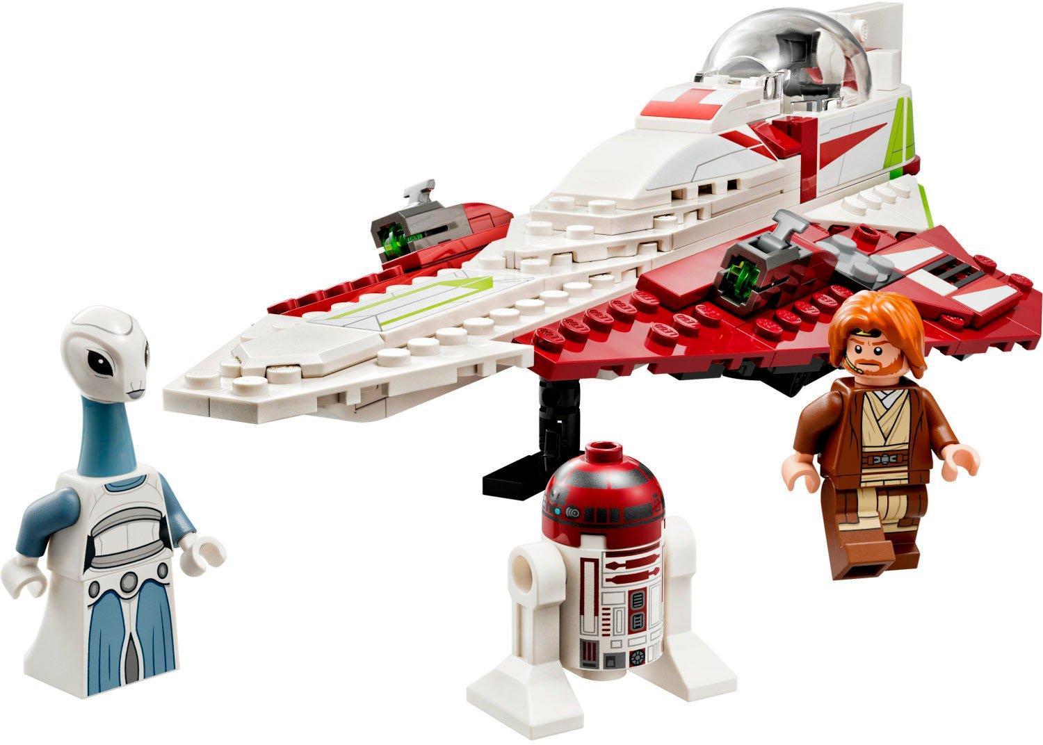 list item 3 of 6 LEGO Star Wars Obi Wan Kenobi's Jedi Starfighter 75333 Building Kit