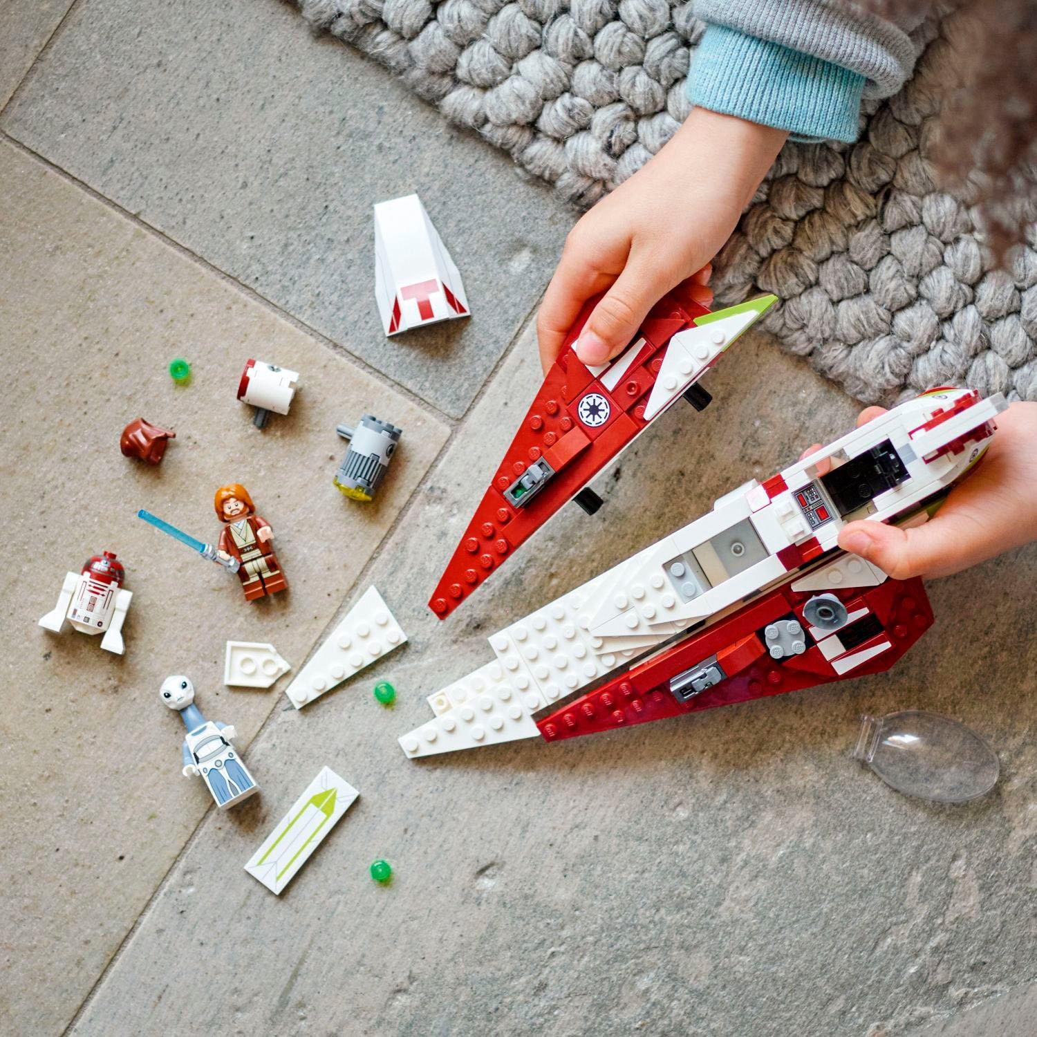 list item 5 of 6 LEGO Star Wars Obi Wan Kenobi's Jedi Starfighter 75333 Building Kit