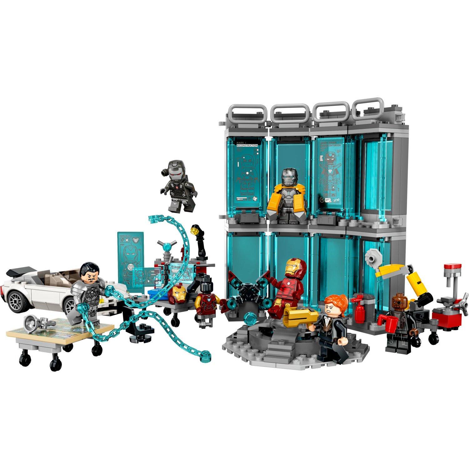 LEGO Marvel Iron Man Armory 76216 Building Kit