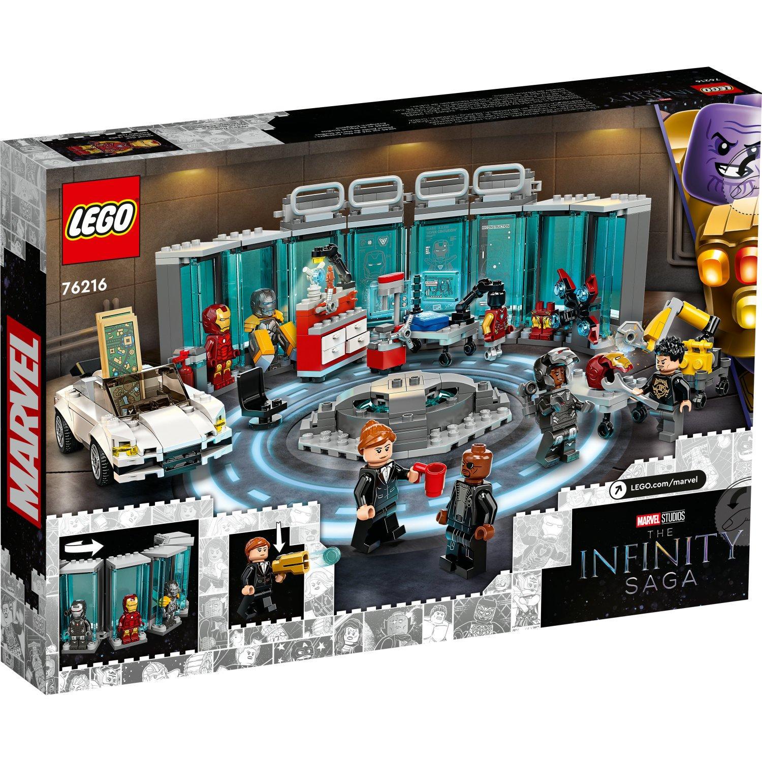 list item 4 of 7 LEGO Marvel Iron Man Armory 76216 Building Kit