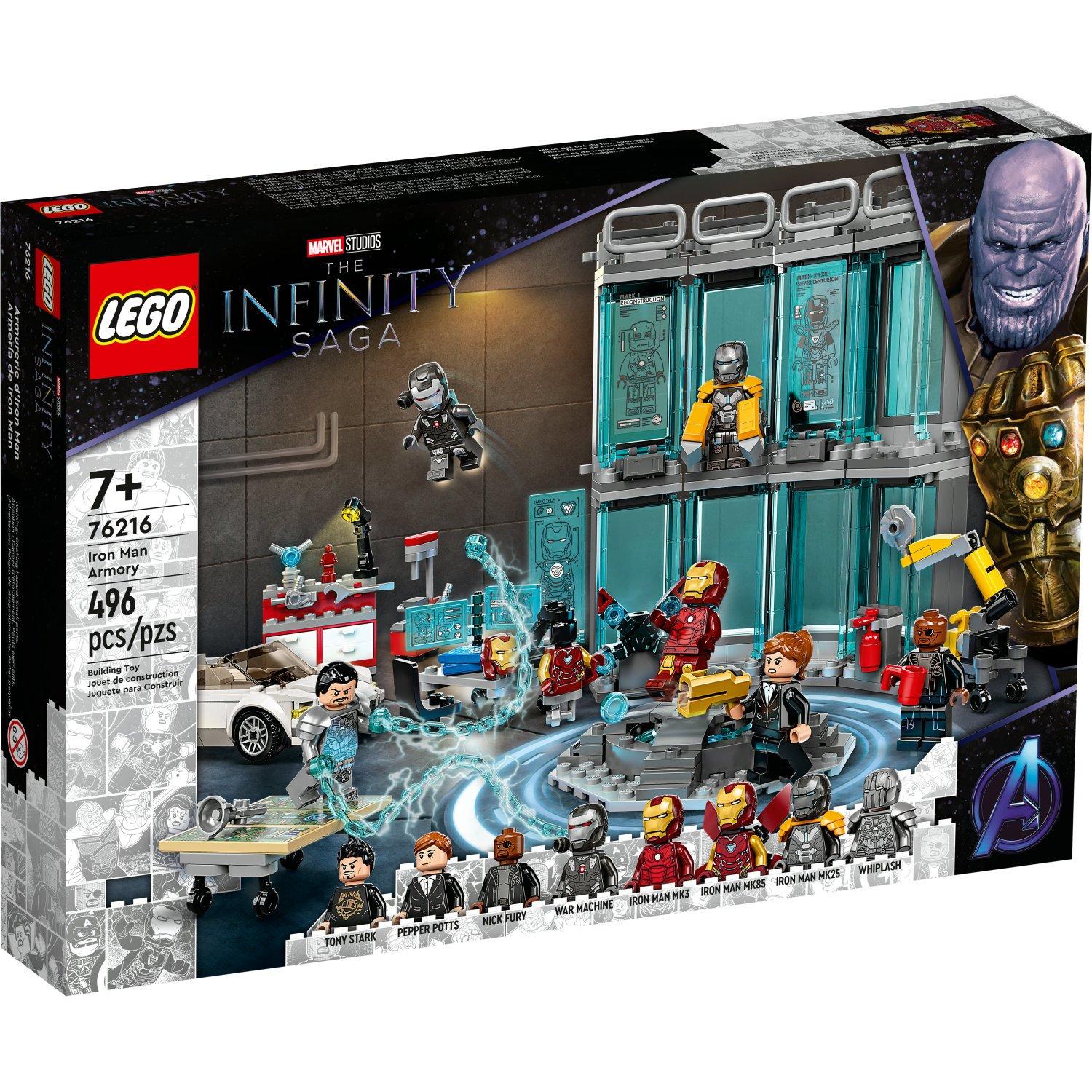 list item 7 of 7 LEGO Marvel Iron Man Armory 76216 Building Kit