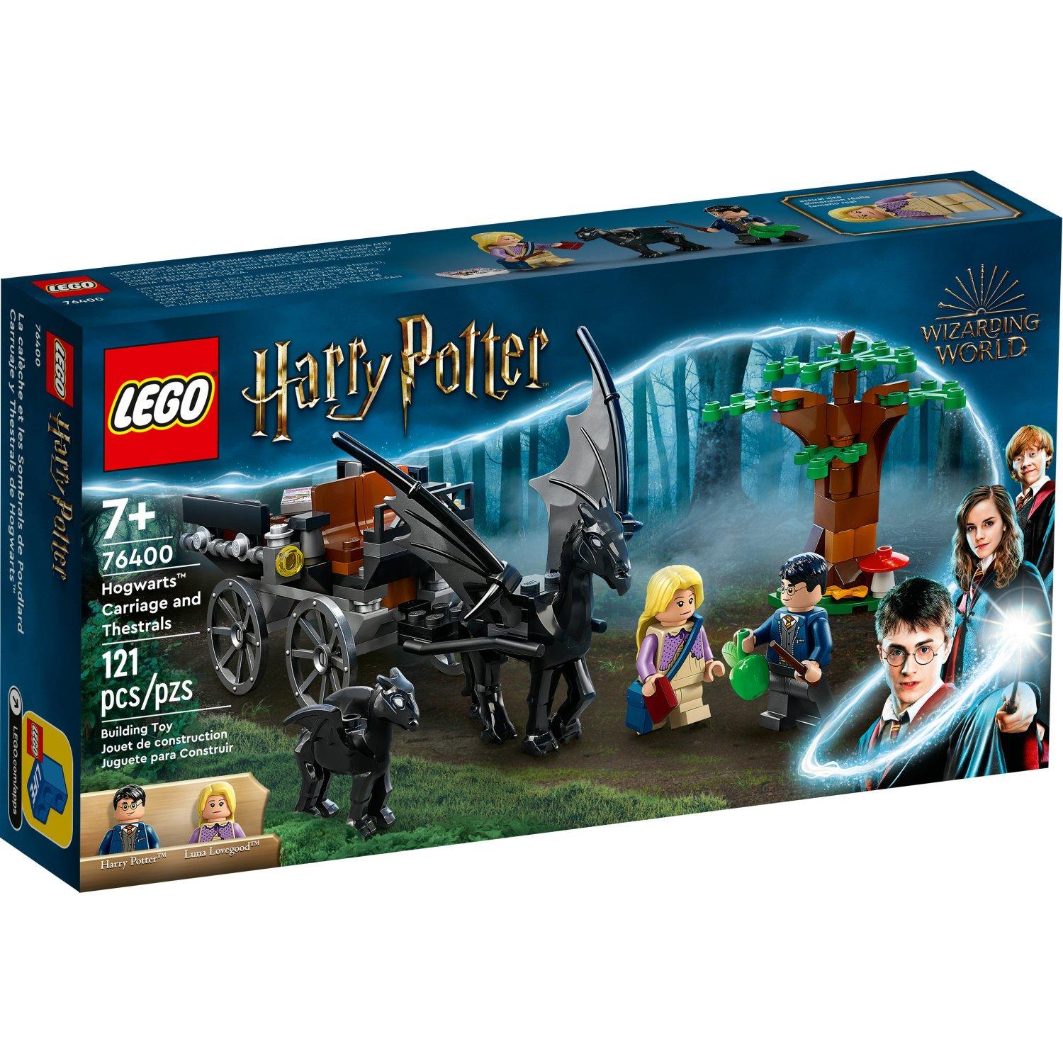 LEGO Harry Potter Hogwarts Carriage and Thestrals 76400 Building Kit
