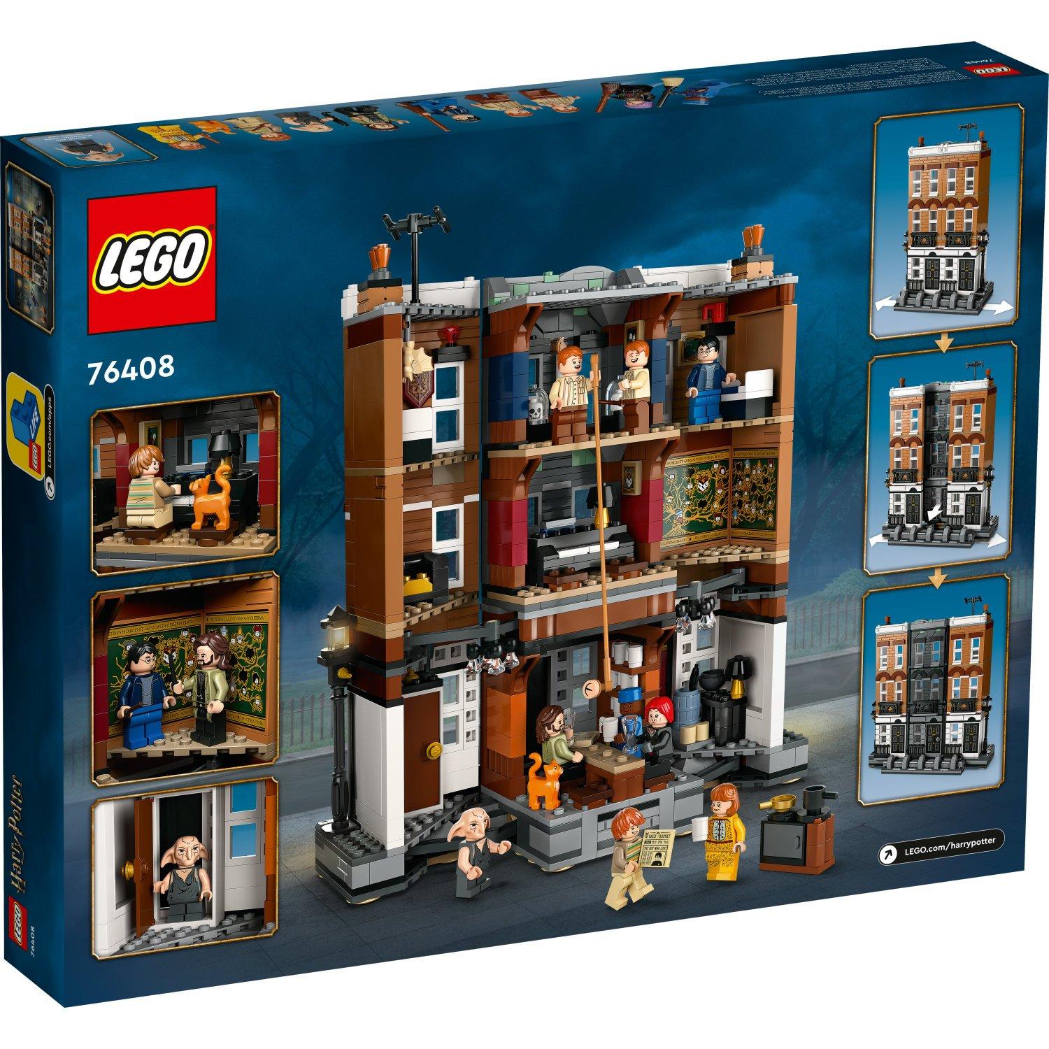 LEGO Harry Potter 12 Grimmauld Place 76408 Building Kit