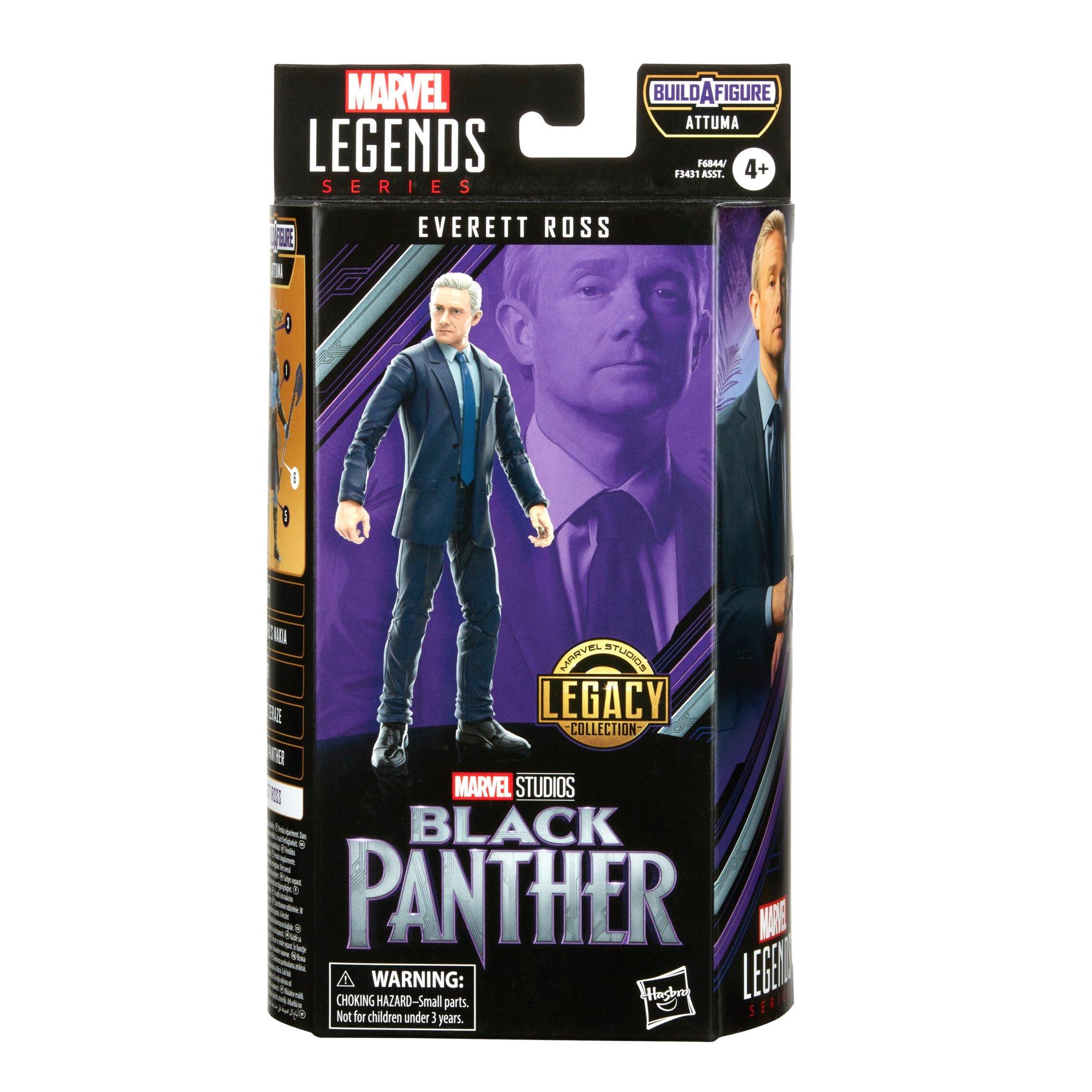 Hasbro Marvel Legends Series Black Panther Everett Ross Action Figure