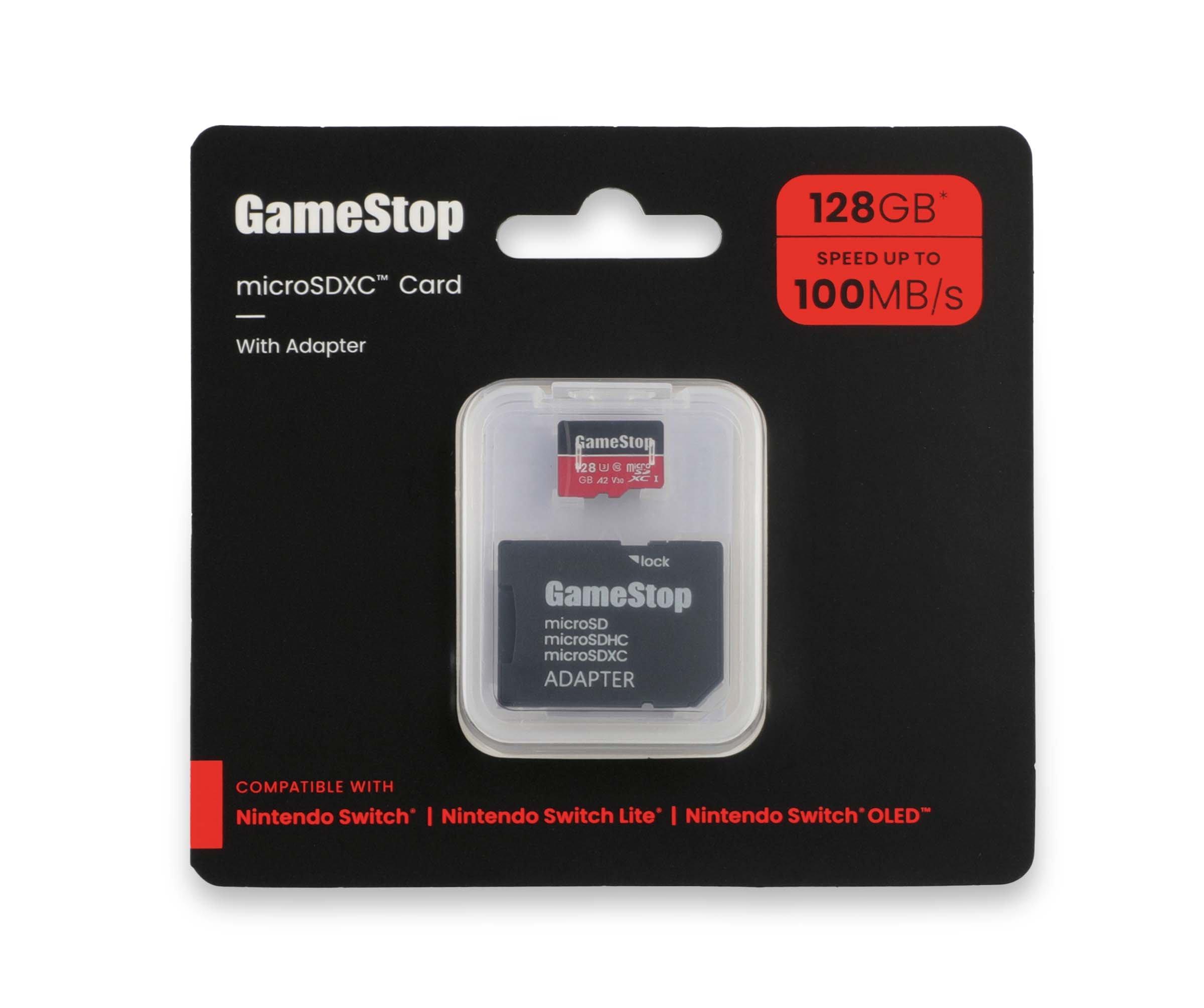 GameStop 128GB U3 Micro SD Card with Adapter