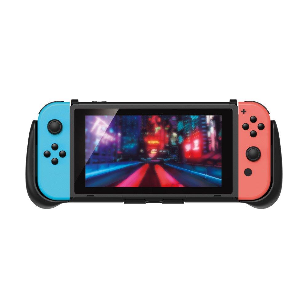 Switch OLED Grip, Switch OLED Accessories Grip with Game Storage and  Kickstand, Hand Grip Compatible with Nintendo Switch and Switch OLED