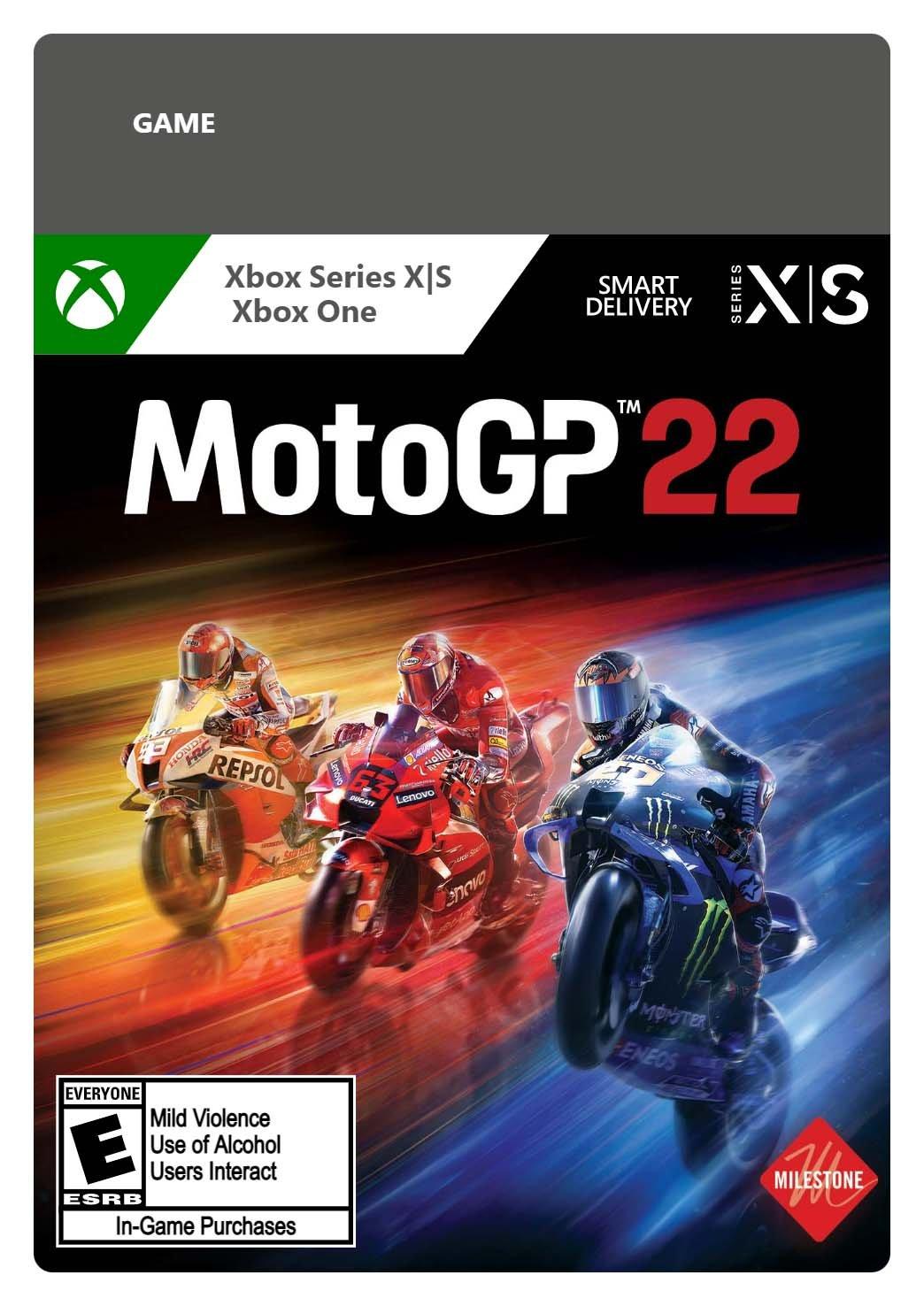 MotoGP 22 game looks like fun in split-screen multiplayer footage