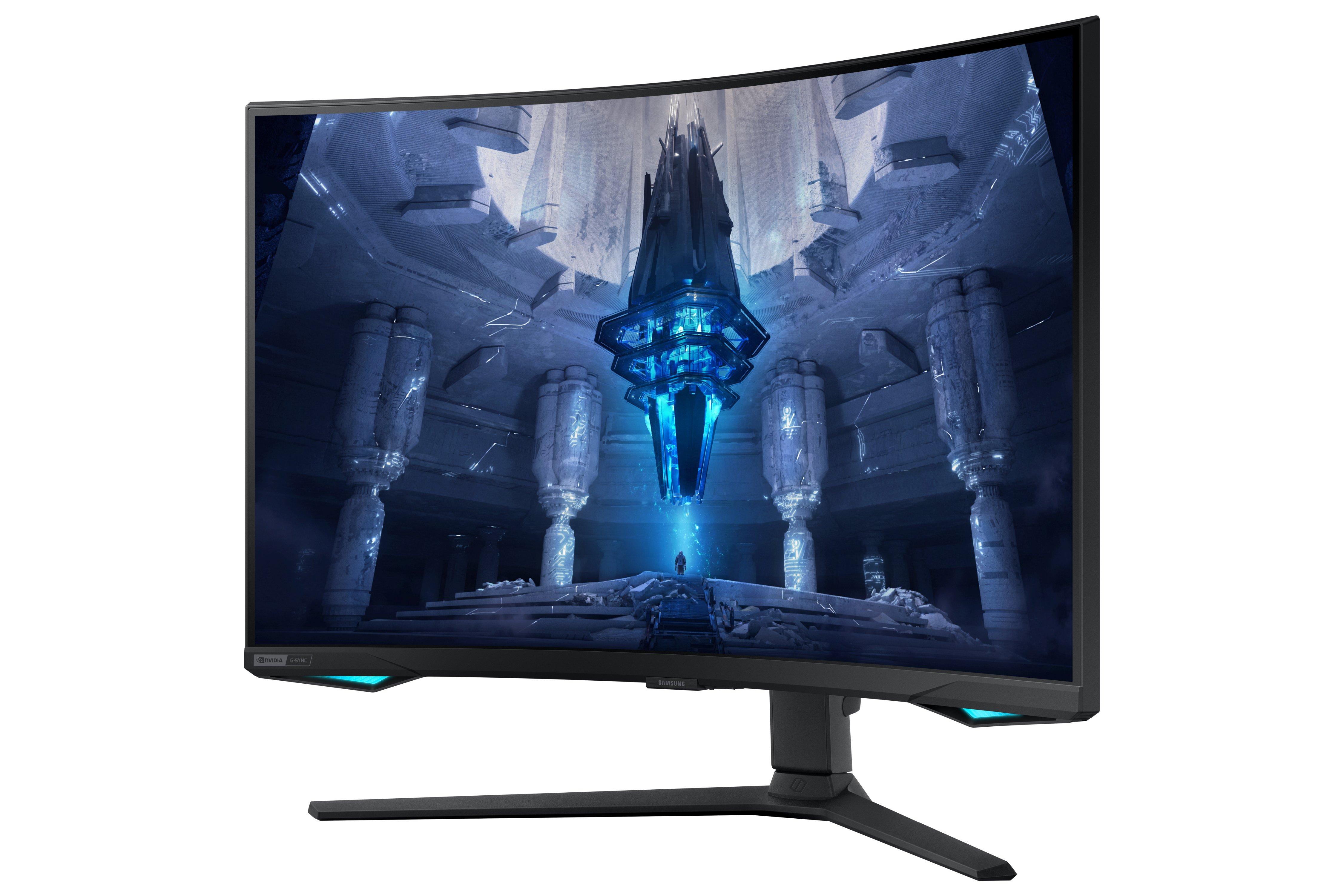 Samsung Odyssey Neo G7 32 in 3840x2160 165Hz 1ms G Sync Curved Gaming Monitor LS32BG752NNXGO