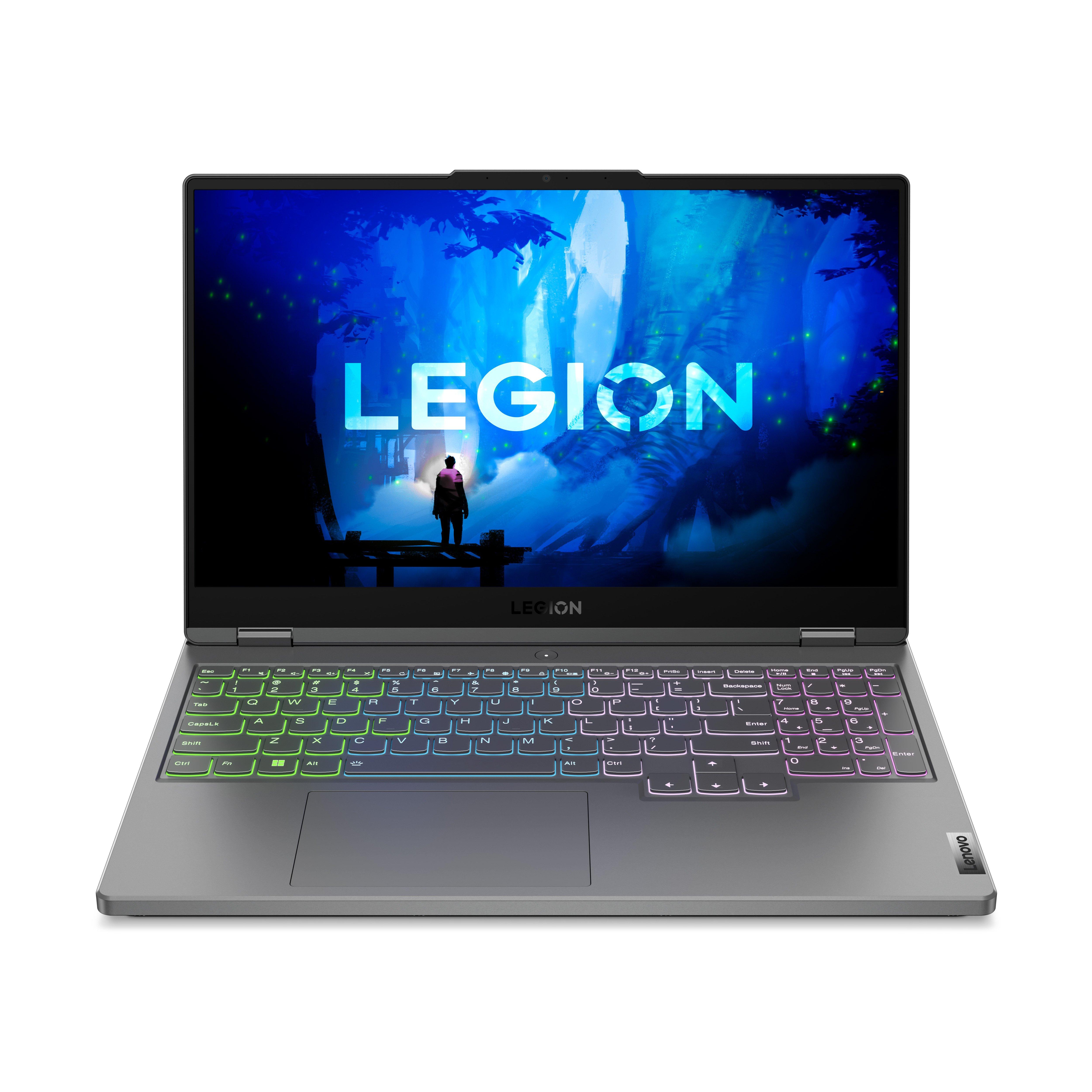 LAPTOP/NOTEBOOK LENOVO LEGION 5 15ACH6 R5-5600H 3.3GHZ-16GB-512GB SSD-TG  RTX3050Ti 4GB-GREY-15.6″FHD-W11 - Computron