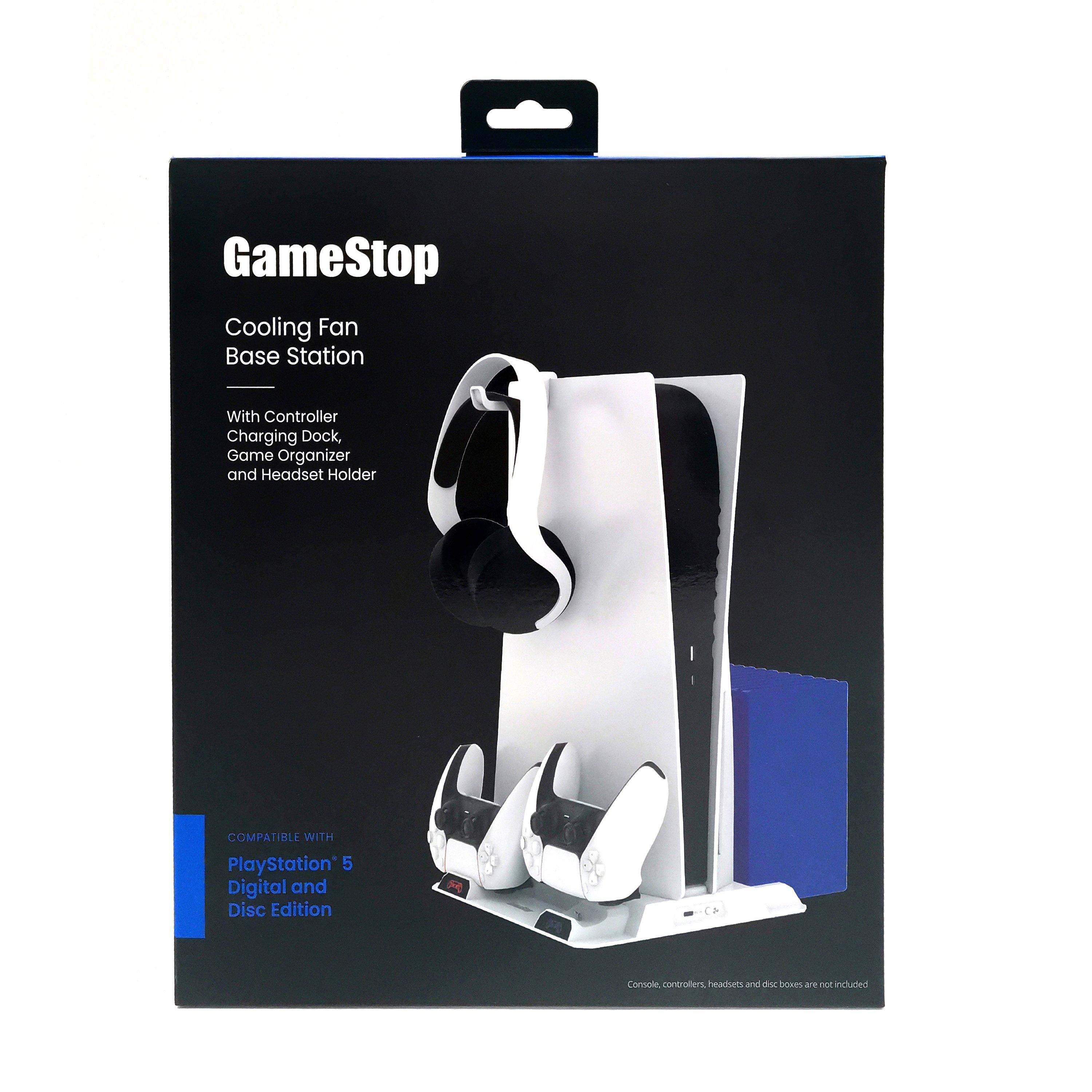GameStop Cooling Fan Base Station for PlayStation 5