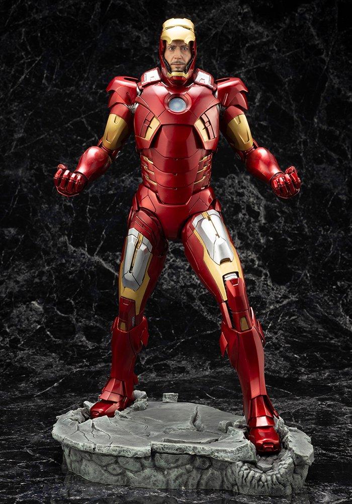 list item 10 of 13 Kotobukiya Marvel The Avengers Iron Man ArtFX Mark VII 1:6 Scale Statue