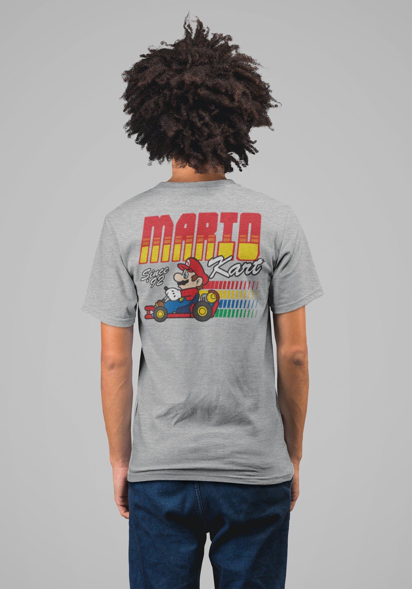 Mario Kart Grand Prix Short Sleeve Unisex Cotton T-Shirt GameStop Exclusive