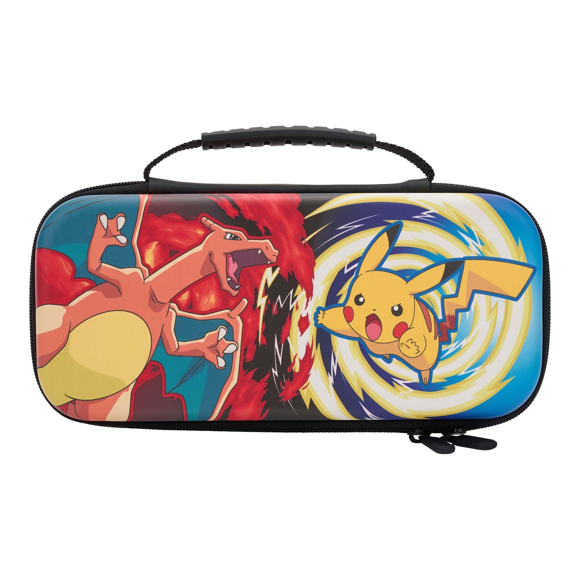 Switch OLED Protective Case, Switch OLED Pokemon Case with 8 in 1