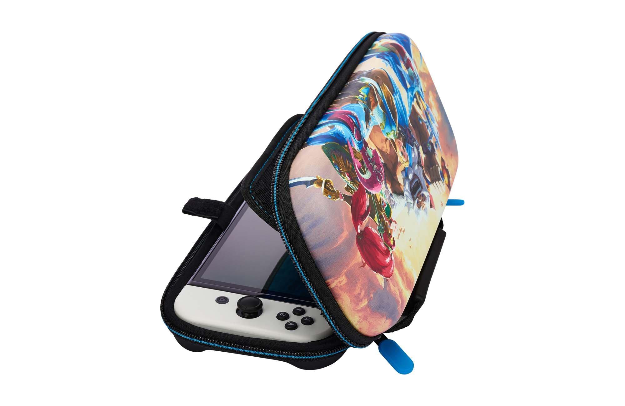 Switch OLED Protective Case, Switch OLED Pokemon Case with 8 in 1