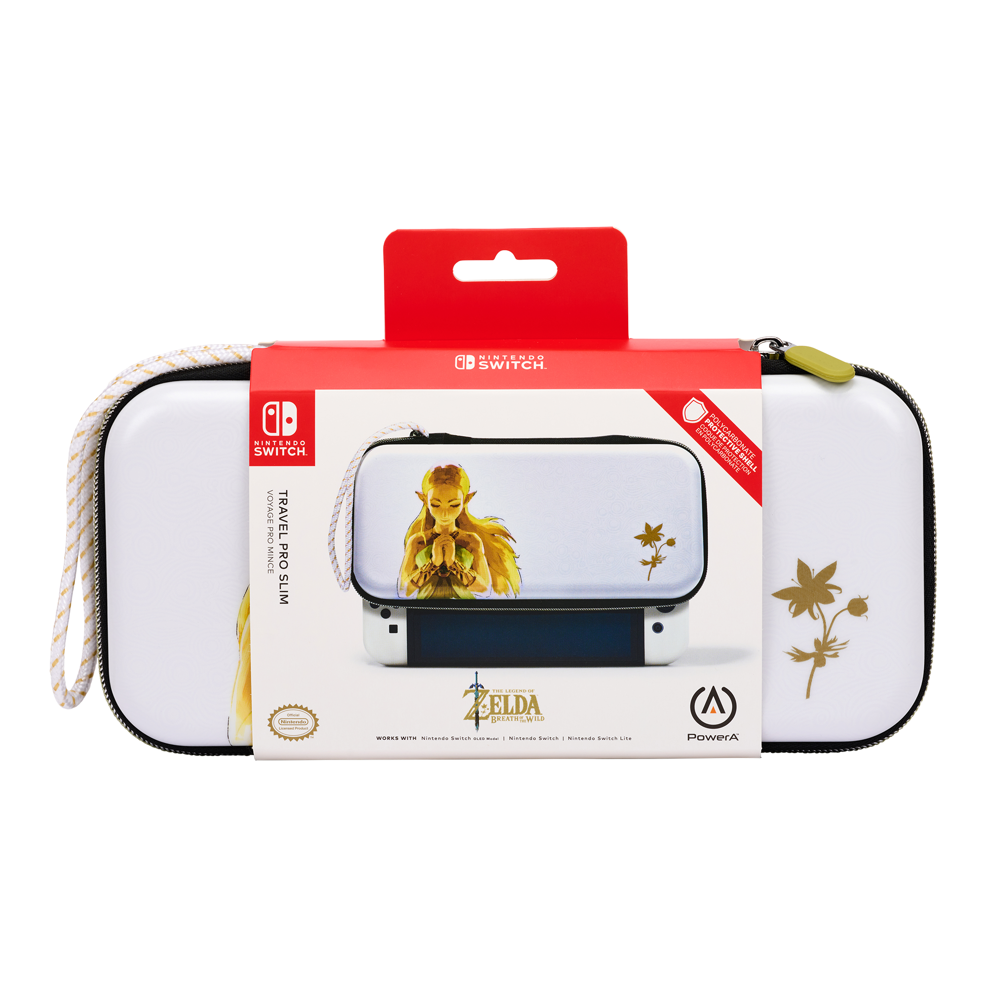 PowerA Travel Pro Slim Case Princess Zelda for Nintendo Switch, Nintendo  Switch Lite, and Nintendo Switch - OLED Model