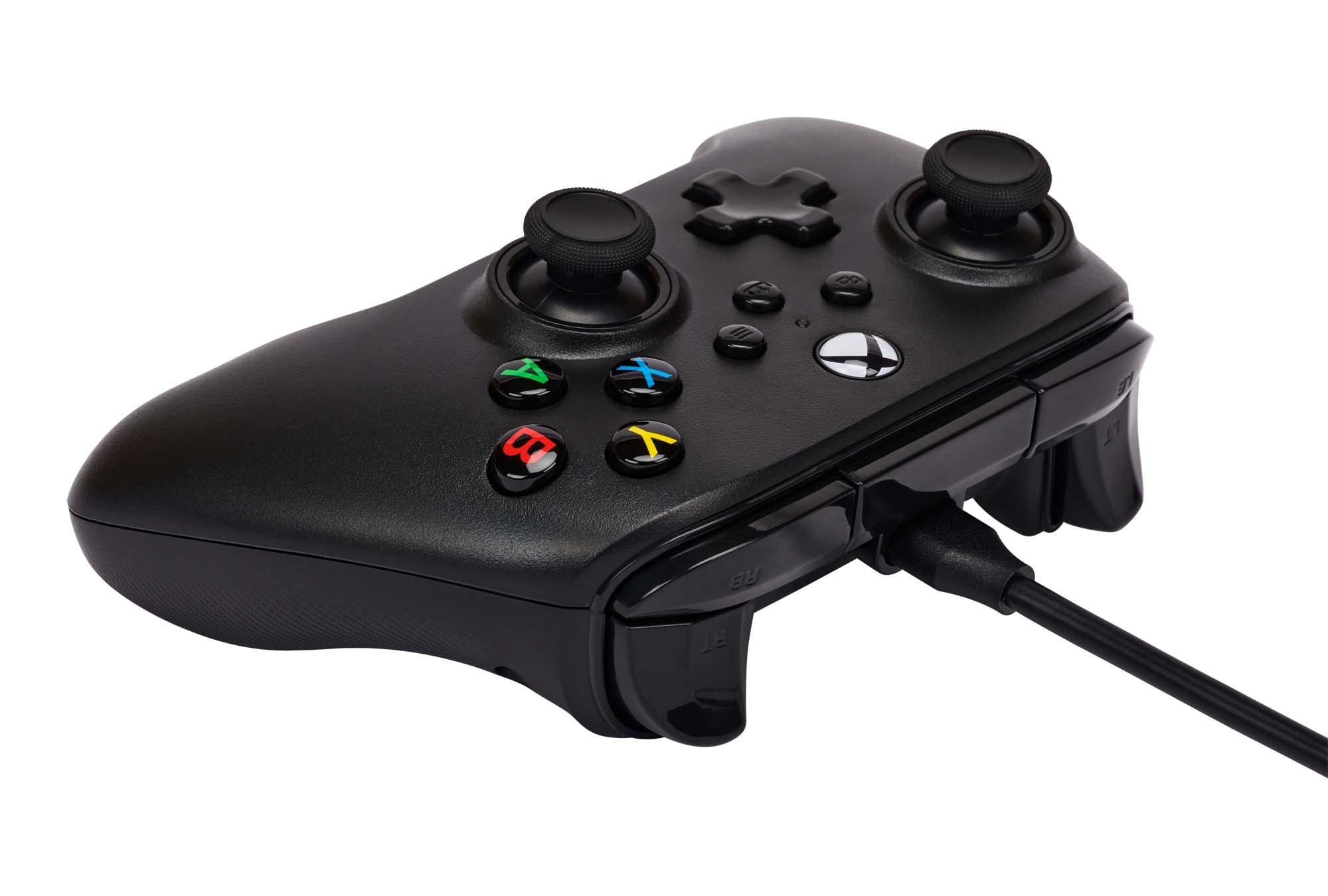  PowerA Enhanced Wired Controller for Xbox One - Black :  Everything Else