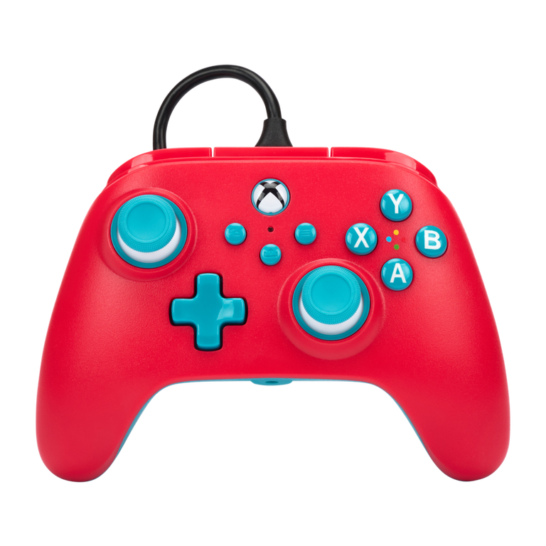 PowerA Nano Enhanced Wired Controller for Xbox Series X/S - Red Sky
