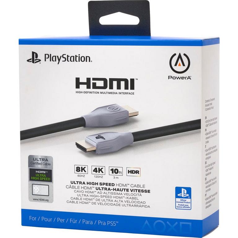auroch Tegn et billede Chip PowerA Ultra High Speed HDMI Cable for PlayStation 5 | GameStop
