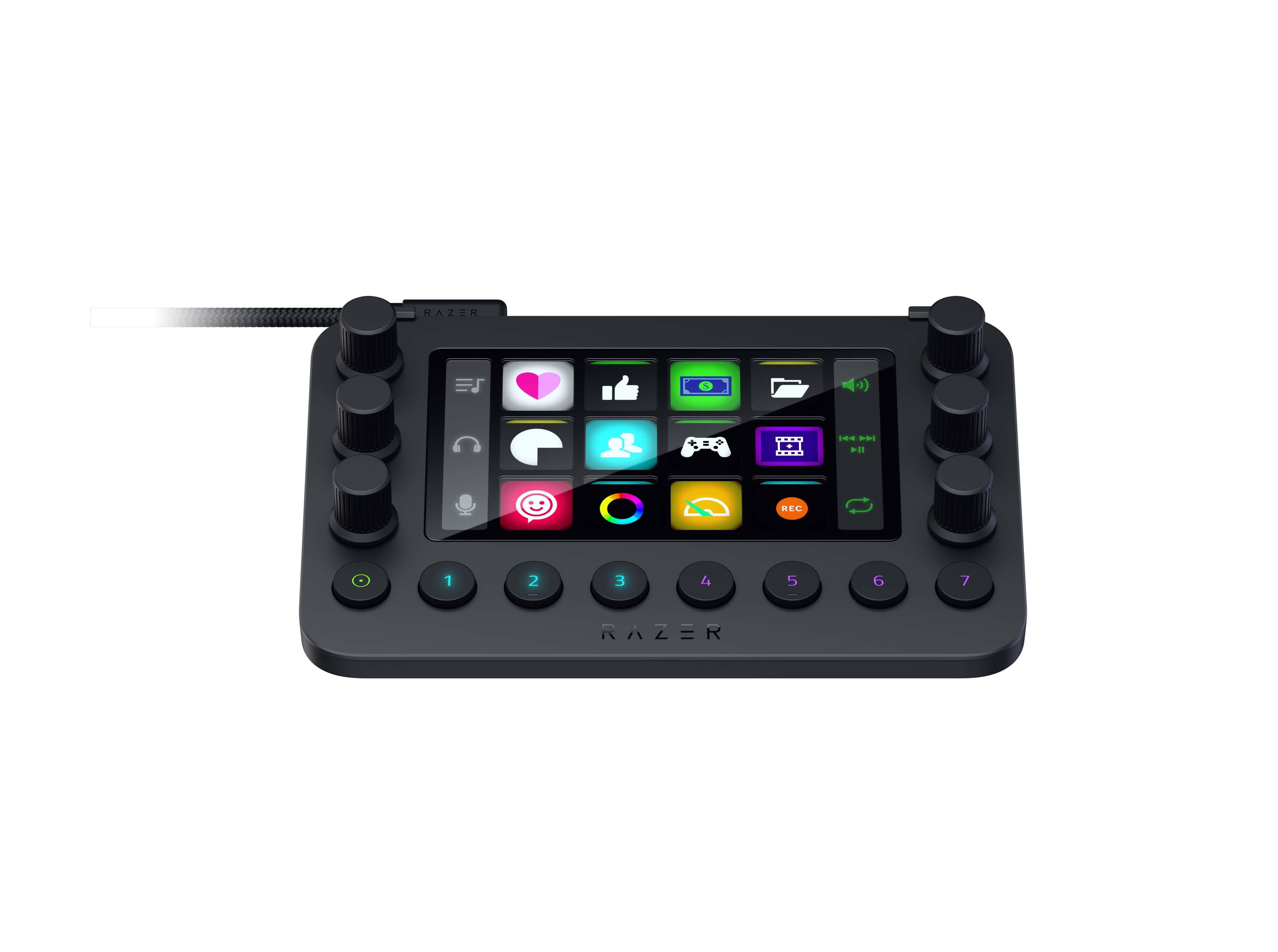 Razer Stream Controller All-in-One Control Deck for Streaming | GameStop