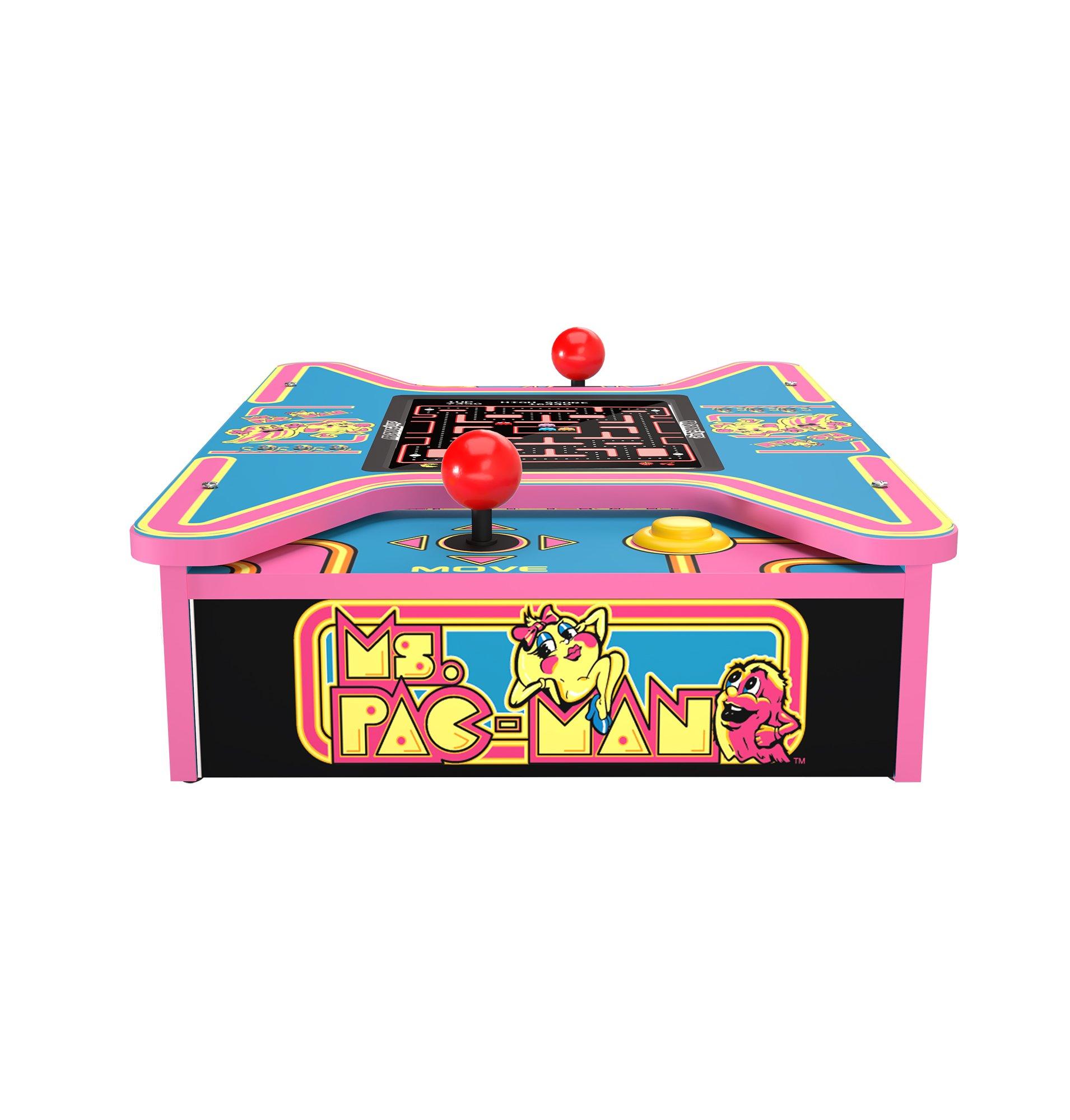 Arcade1Up Ms. PAC-MAN Head-to-Head Countercade 2 Player