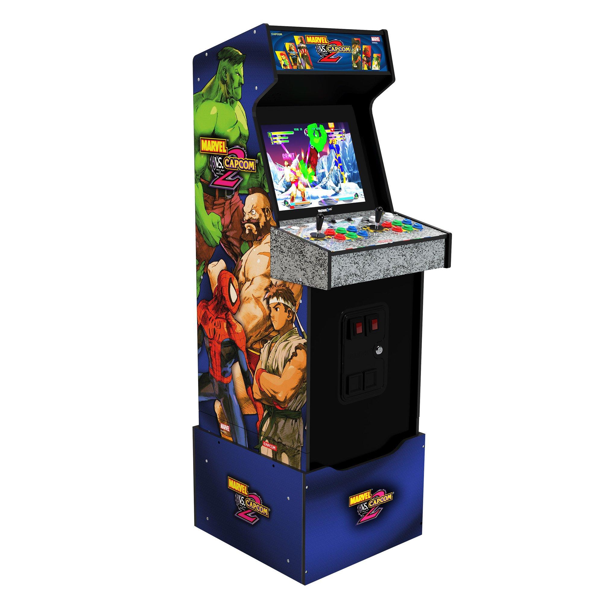 list item 1 of 7 Arcade1Up Marvel vs Capcom II Wi-Fi Enabled Arcade Cabinet