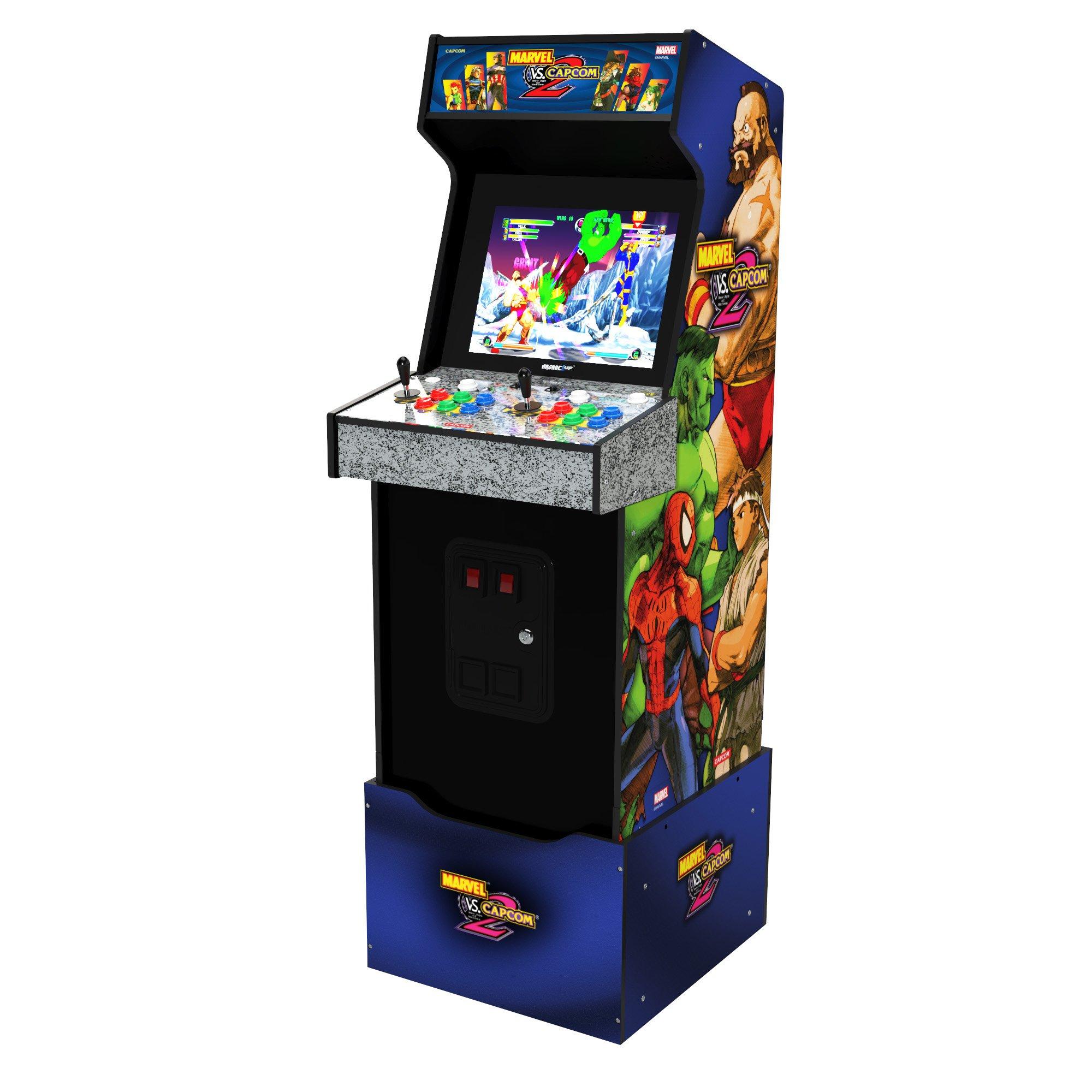 list item 2 of 7 Arcade1Up Marvel vs Capcom II Wi-Fi Enabled Arcade Cabinet