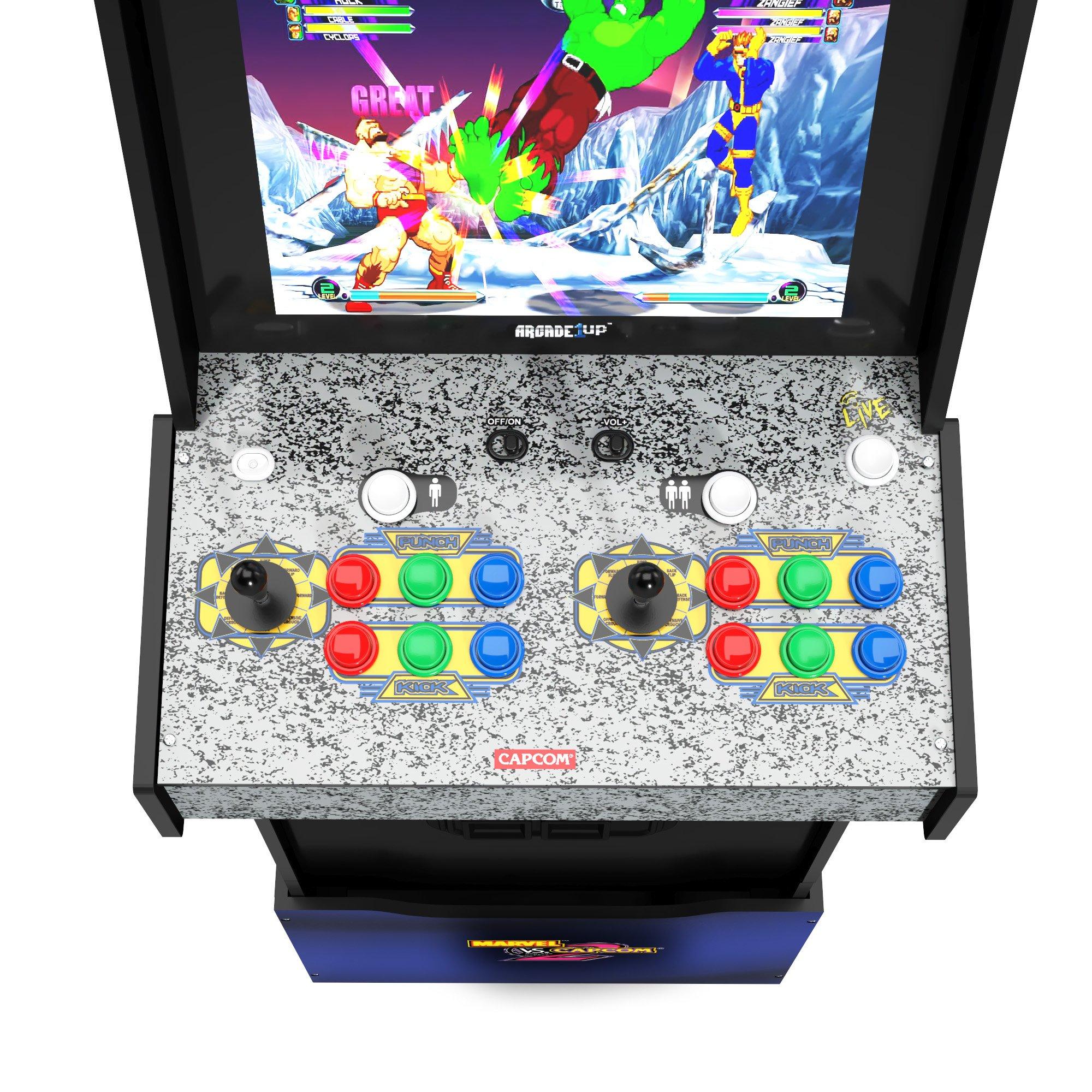 Arcade1Up Marvel vs Capcom II Wi-Fi Enabled Arcade Cabinet