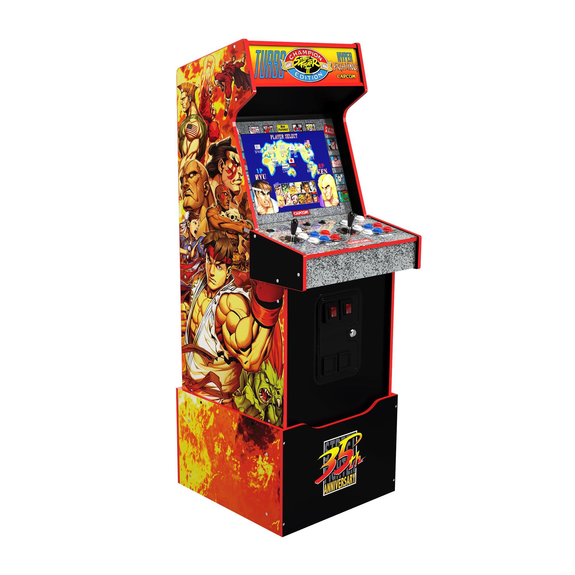 Arcade1Up Street Fighter II Turbo Hyper Fighting Arcade Machine
