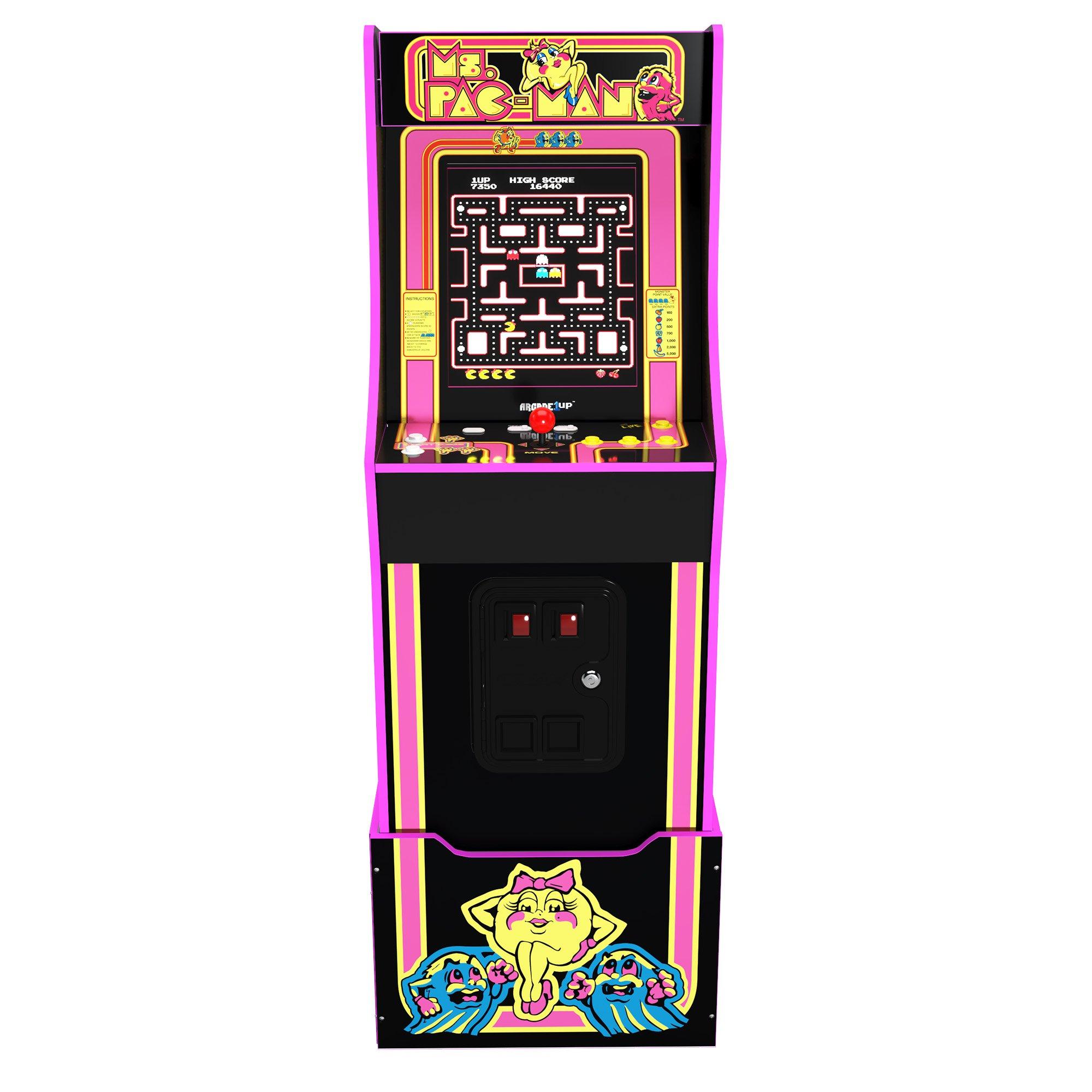list item 1 of 7 Arcade1Up Ms. PAC-MAN Arcade Machine