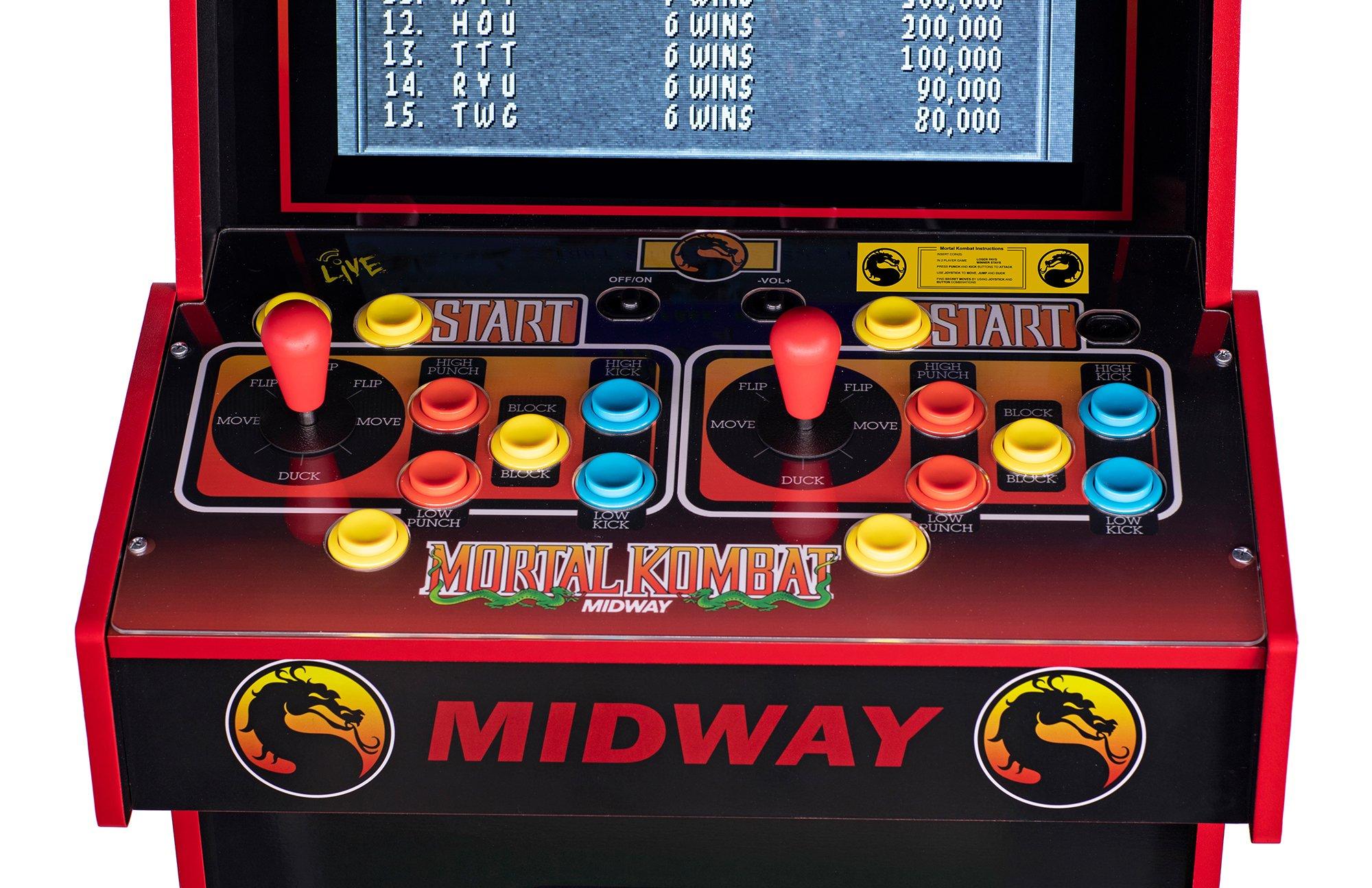 Arcade 1Up Mortal Kombat at-Home Arcade System - 4ft