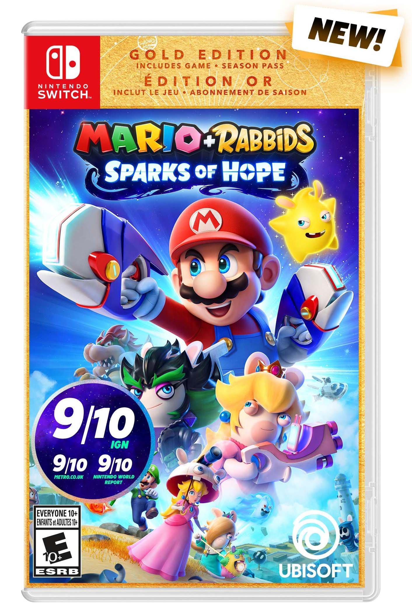 Mario + Rabbids Sparks of Hope Gold Edition - Nintendo Switch | Nintendo  Switch | GameStop