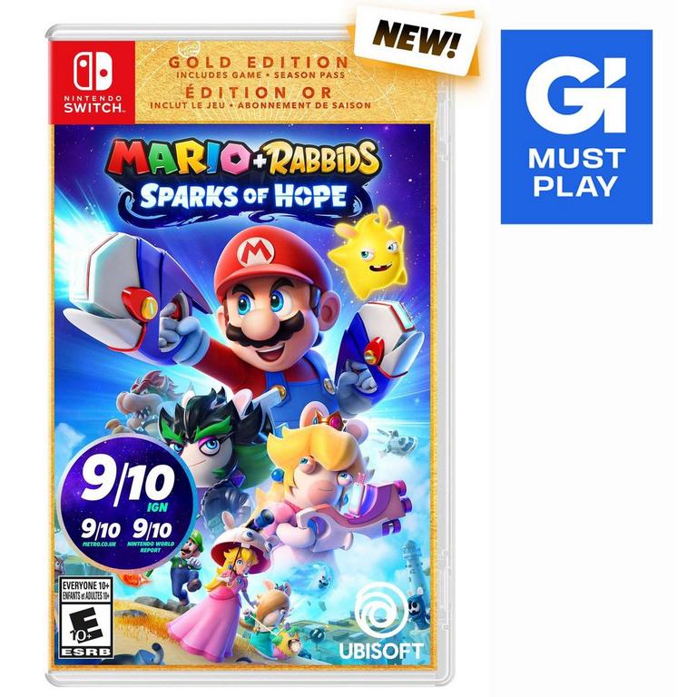Mario + Rabbids Sparks of Hope Gold Edition - Nintendo Switch | Nintendo  Switch | GameStop