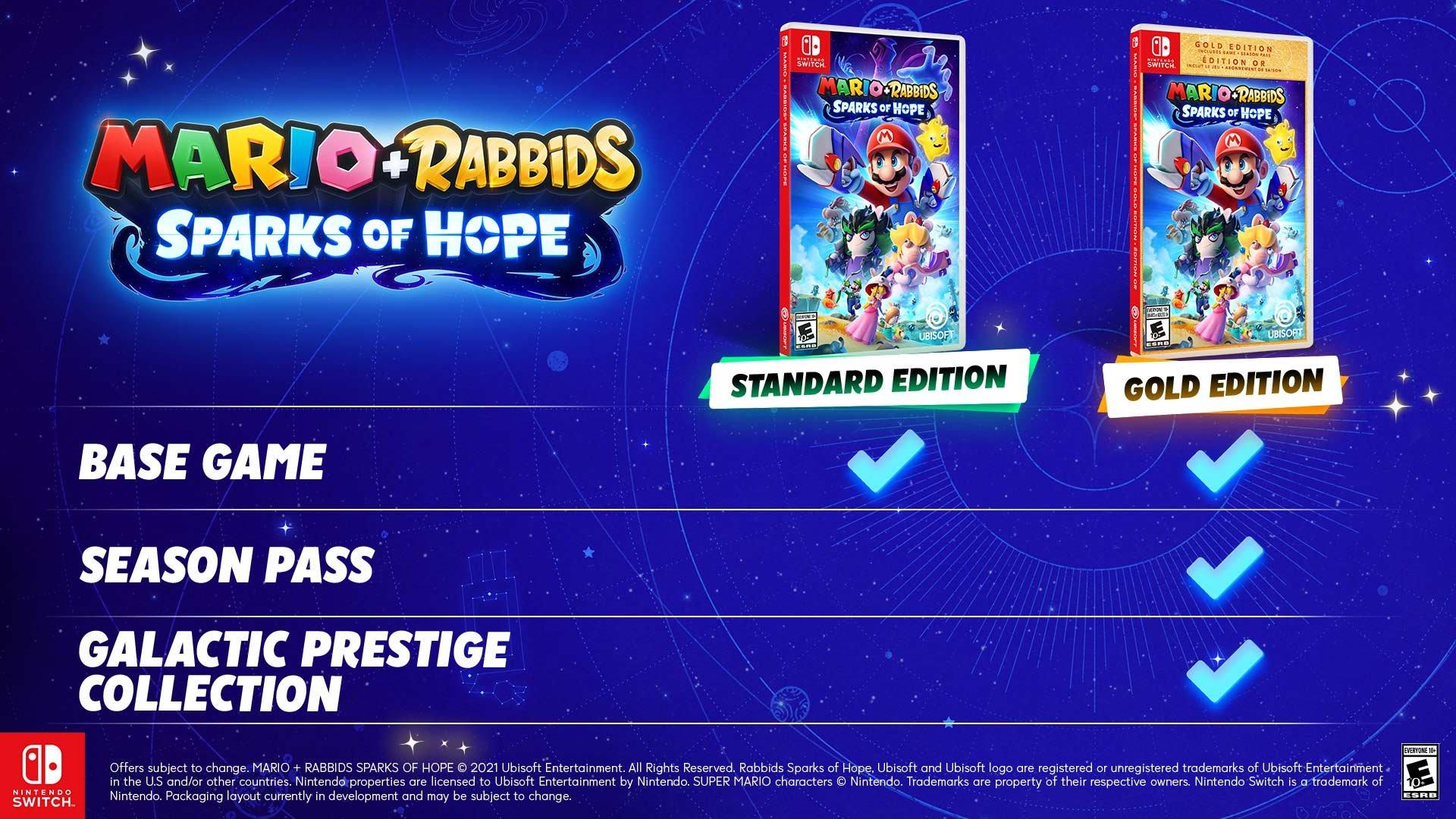 Mario Plus Rabbids Sparks of Hope Gold Edition - Nintendo Switch