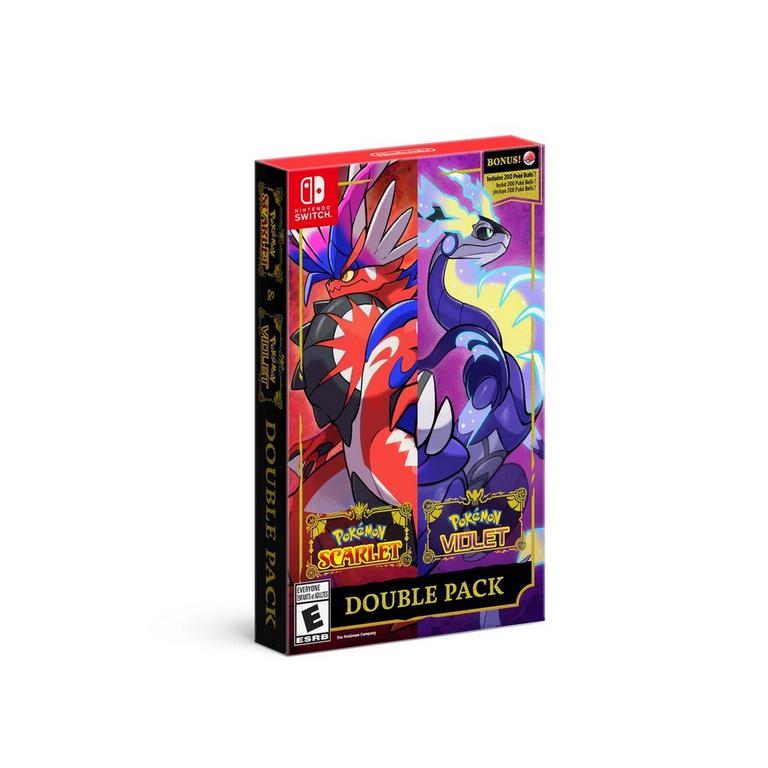 ポケットモンスター スカーレット バイオレット DOUBLE PACK Pokemon Scarlet and Pokemon Violet Double Pack - Nintendo