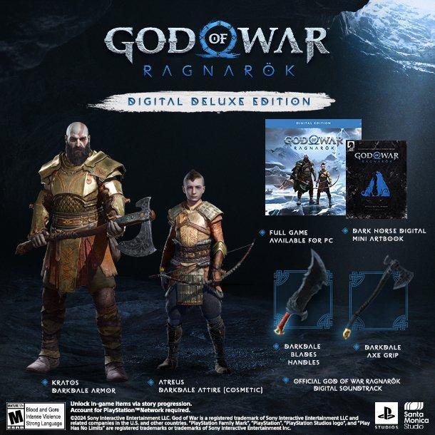 God of War Ragnarok Deluxe Edition - PC Steam
